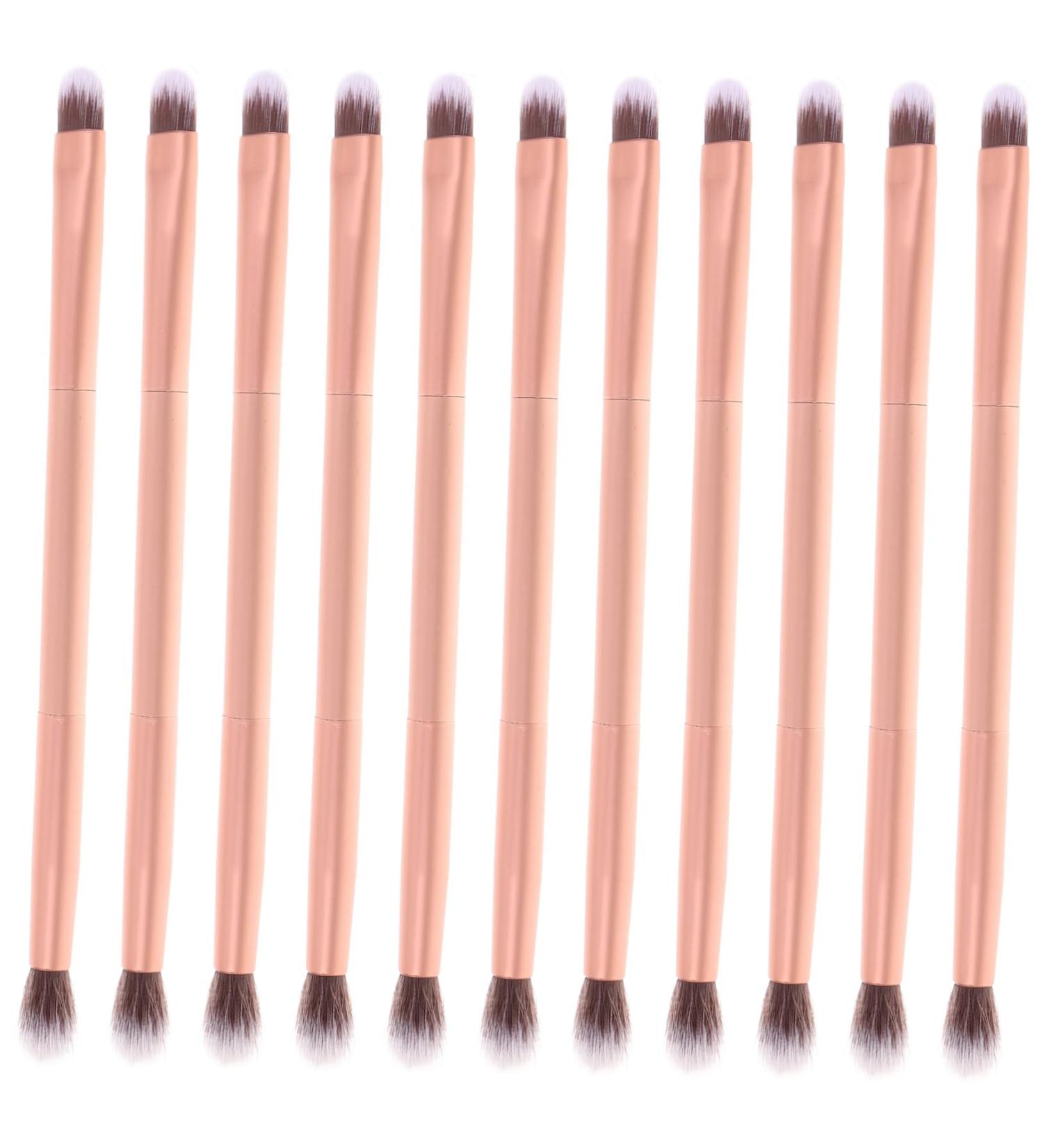 Baluue 48 Pcs Makeup Brush Eye Shadow Brush Travel Makeup Brush Makeup Blush Lash Tools Metal Golden - Buy Online on GoSupps.com
