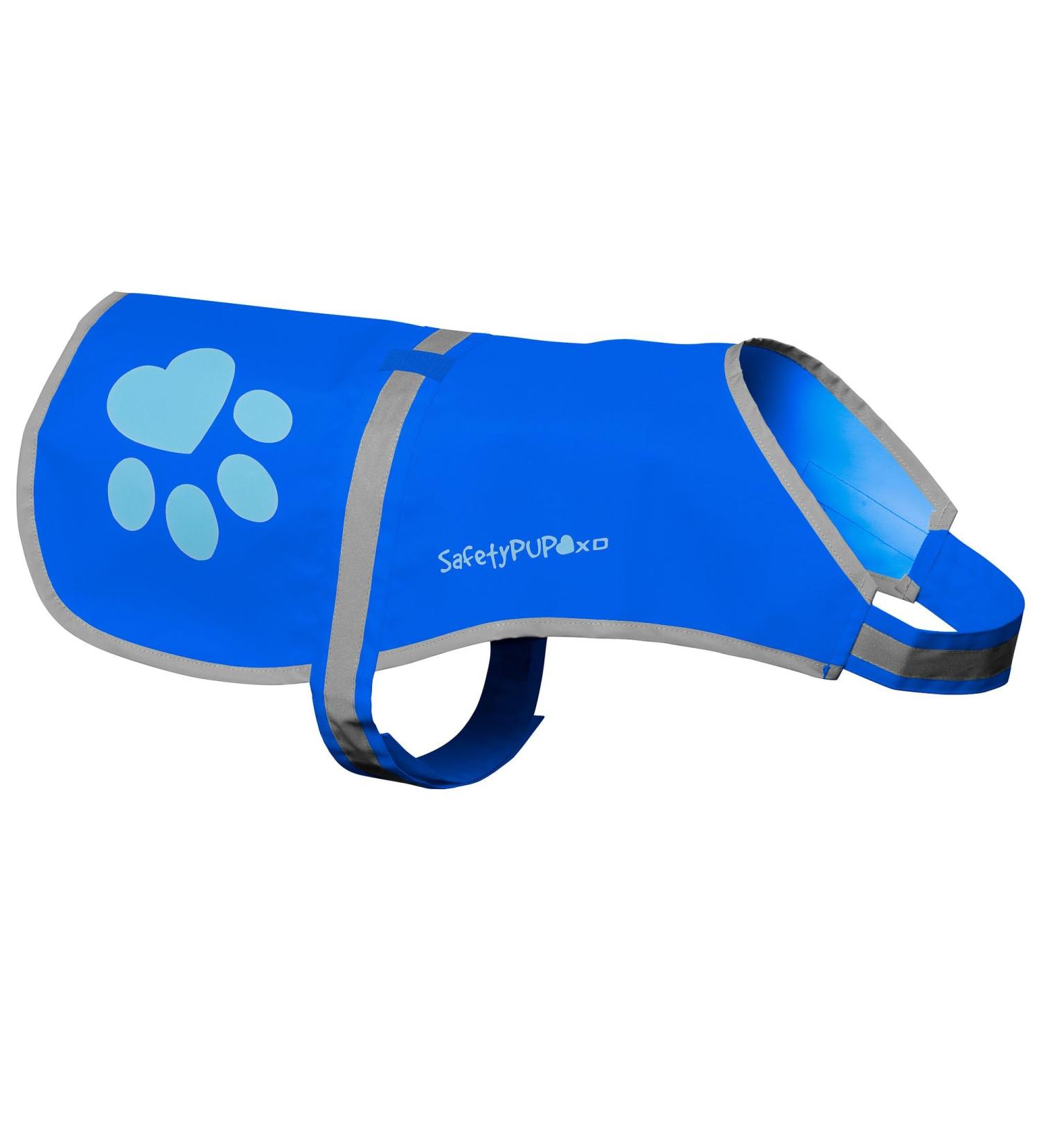 Safetypup XD Reflective Dog Vest - XL Blue for Maximum Visibility & Safety | Perfect for Leash & Off-Leash Use - Buy Online on GoSupps.com