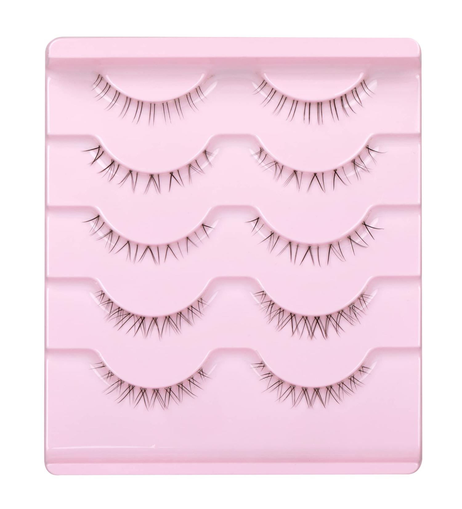 ALICE Bottom Lashes 5 Pairs - Natural Look, 3 Styles, Faux Mink, Tapered End Wispy - Buy Online on GoSupps.com