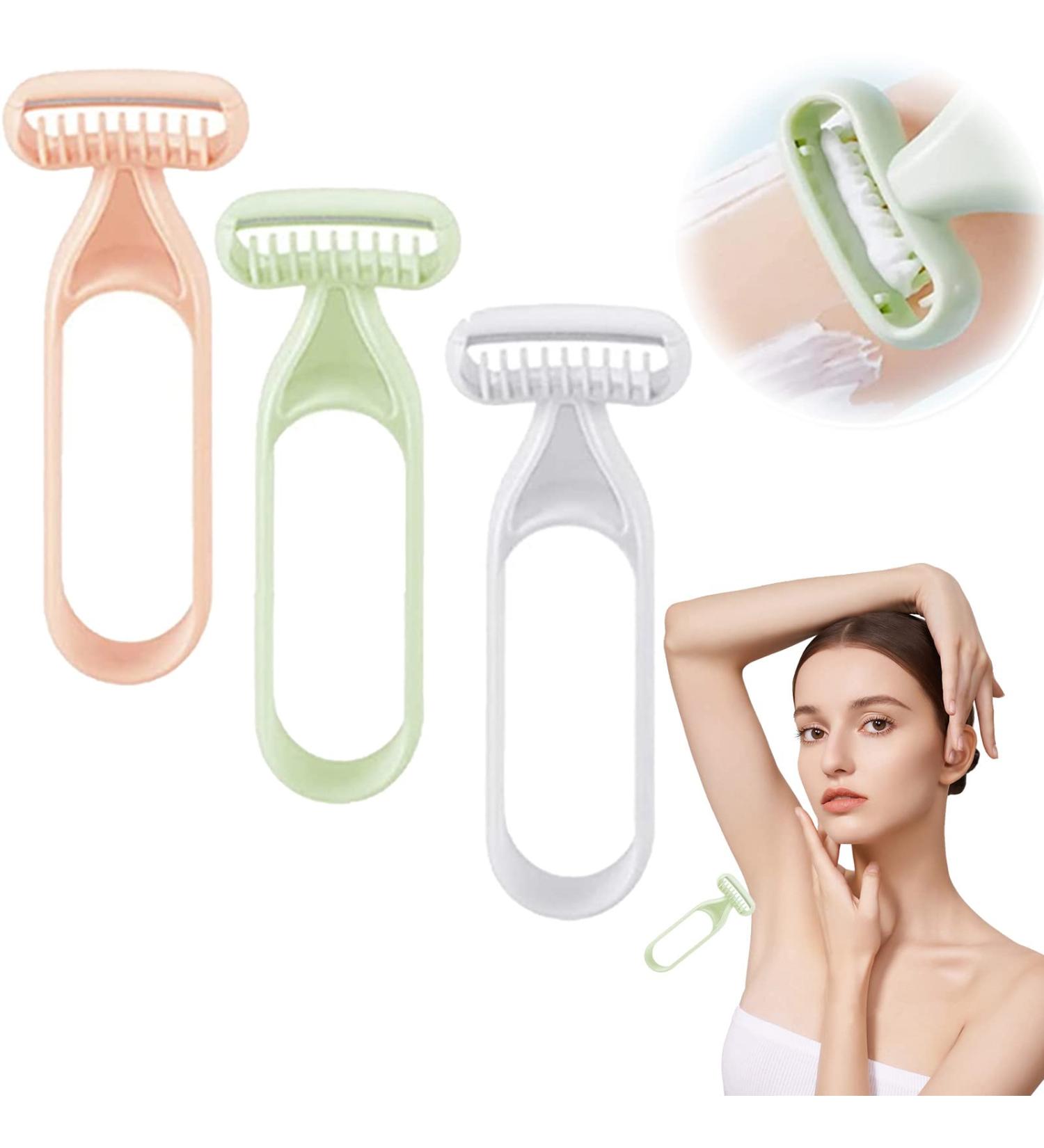 Remaired Portable Manual Armpit Hair Razor - Unisex Non-Sensing Bikinibein Hair Removal Knife - Buy Online on GoSupps.com