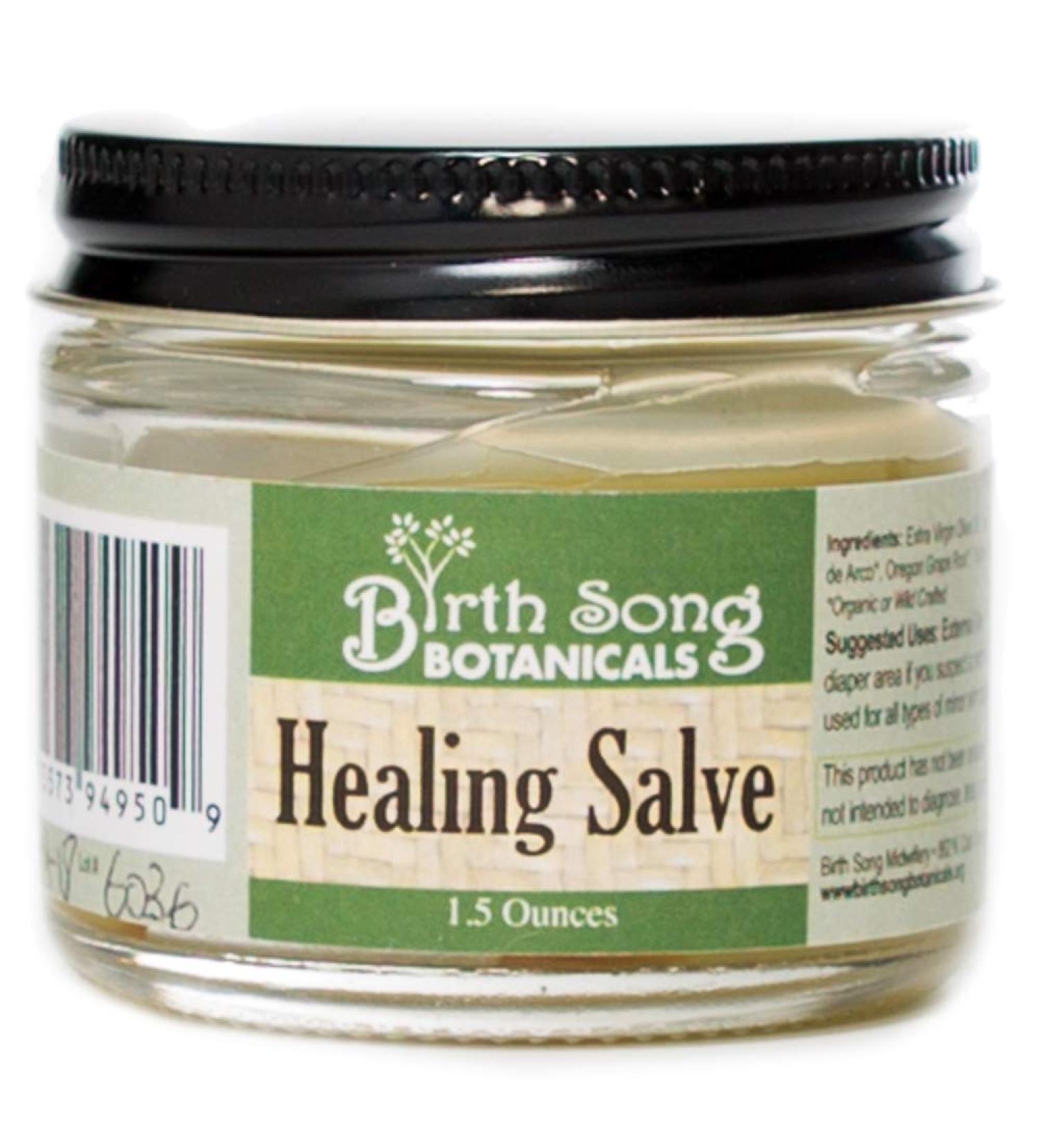 Herbal Healing Salve - 1.5oz Jar | Soothes Skin Irritations | First Aid Ointment - Buy Online on GoSupps.com