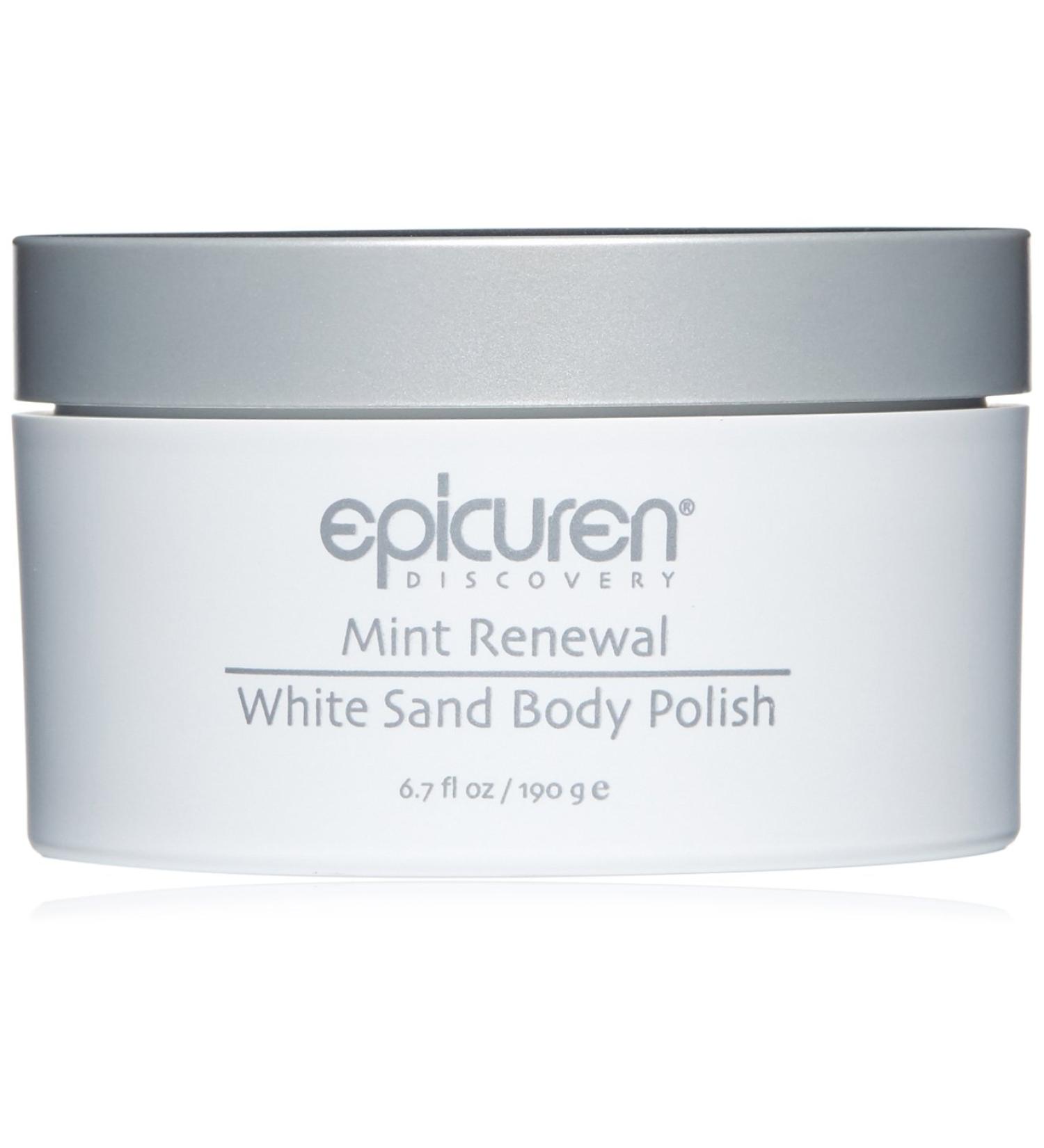 Epicuren Discovery Mint Renewal Body Polish - Exfoliating White Sand Treatment | 6.7 oz | International Shipping Available - Buy Online on GoSupps.com