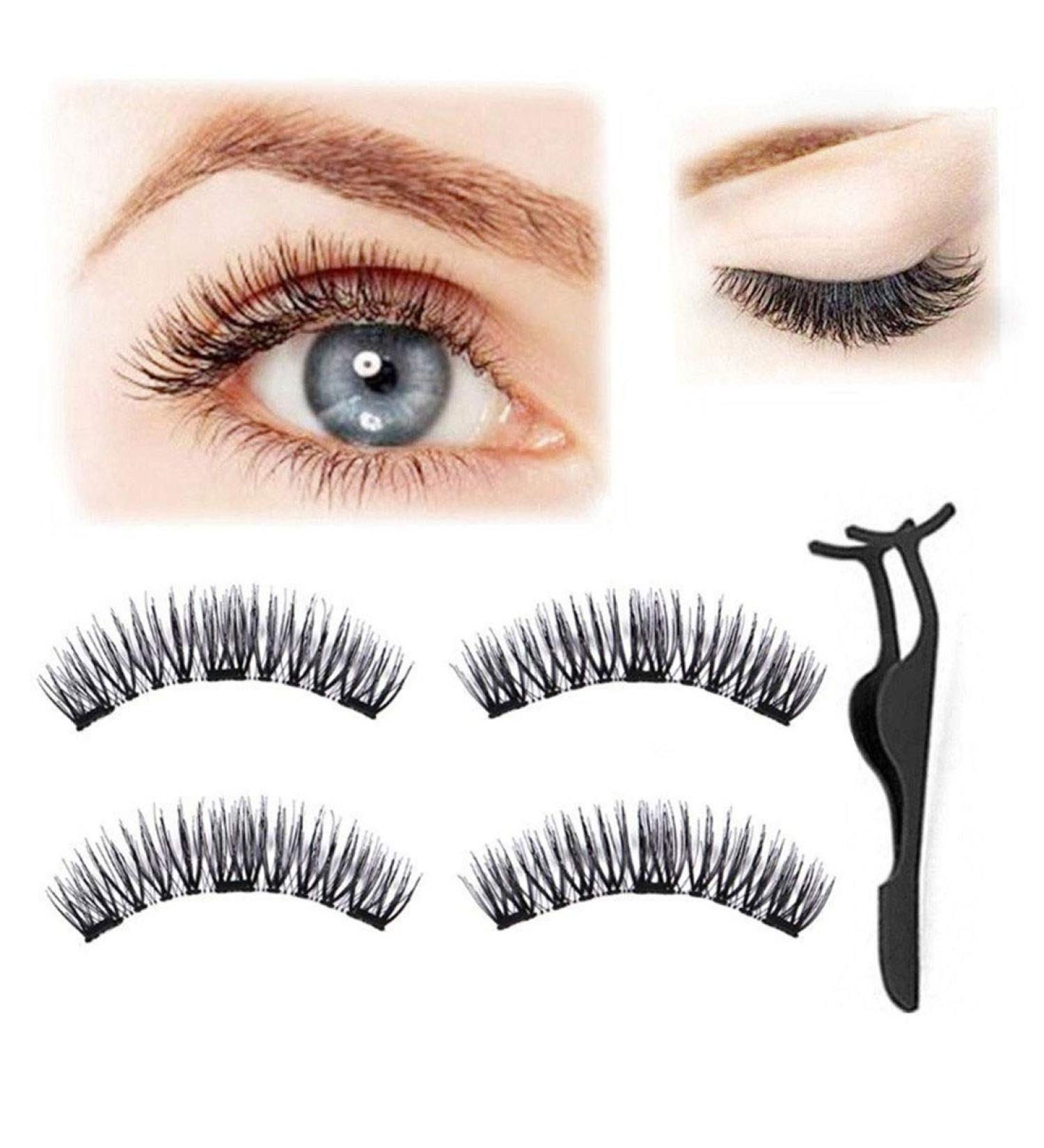 Magnetic Eyeliner and Lashes Kit 2019 New Invention (1 Pair) - Buy Online on GoSupps.com
