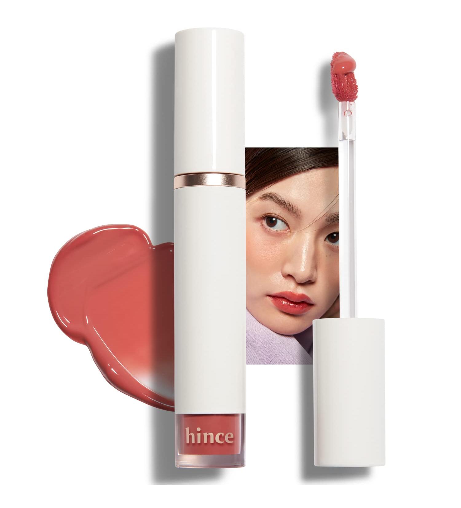 HINCE Mood Enhancer Water Liquid Glow Lip Stain - Long-Wearing & Waterproof Gloss for Natural Glass Glow - Moisturizing Makeup 0.16 fl.oz. (AMBIENT) - Buy Online on GoSupps.com