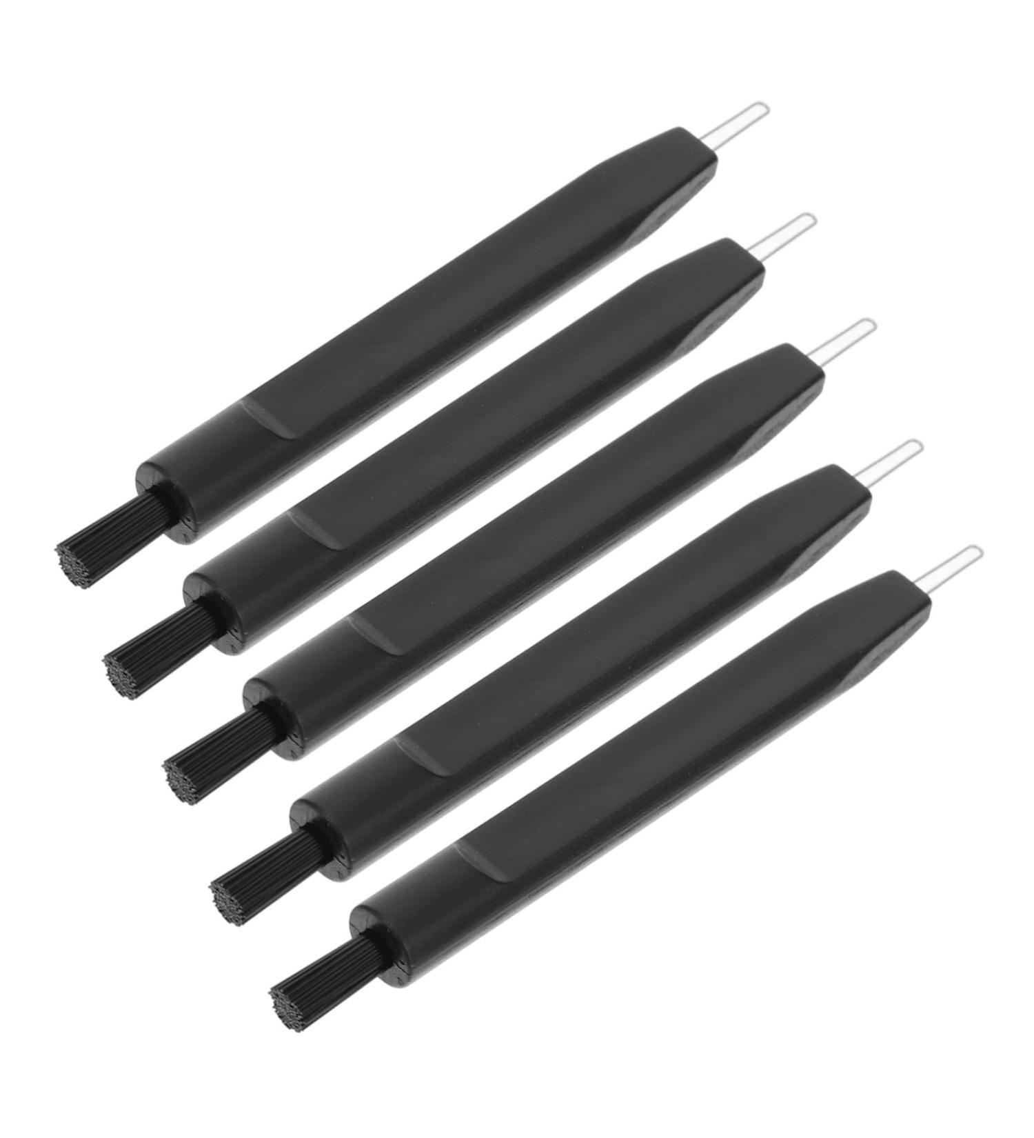 5pcs Hair Brush Cleaner Set | Brush Cleaning Accessories Kit with Hook | Earwax Remover Brushes | 7X1X0.5CM - Buy Online on GoSupps.com