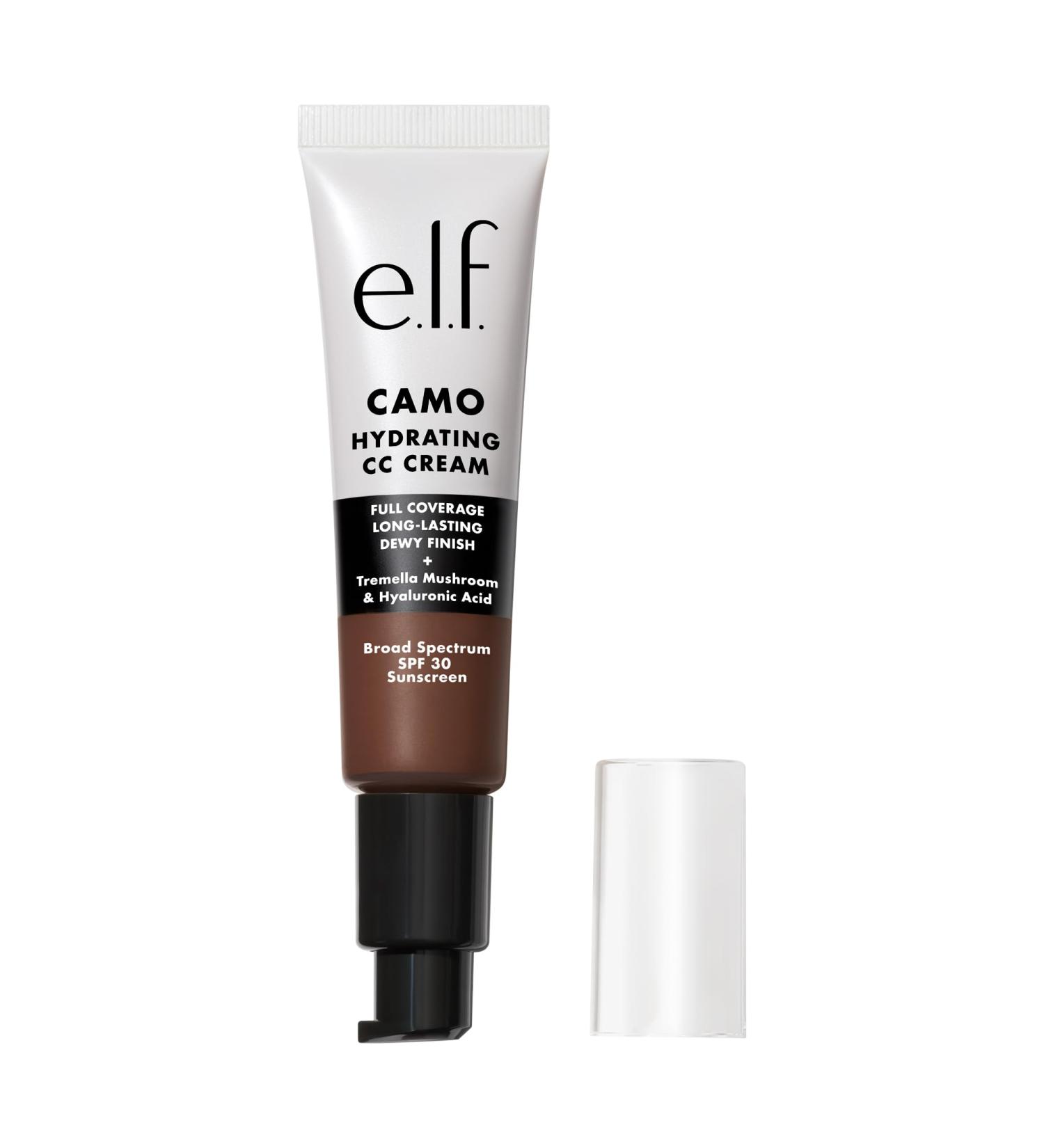 e.l.f. Hydrating Camo CC Cream SPF 30 - Vegan Color Correcting Foundation for Dewy Finish Rich 650 | International Shipping - Buy Online on GoSupps.com