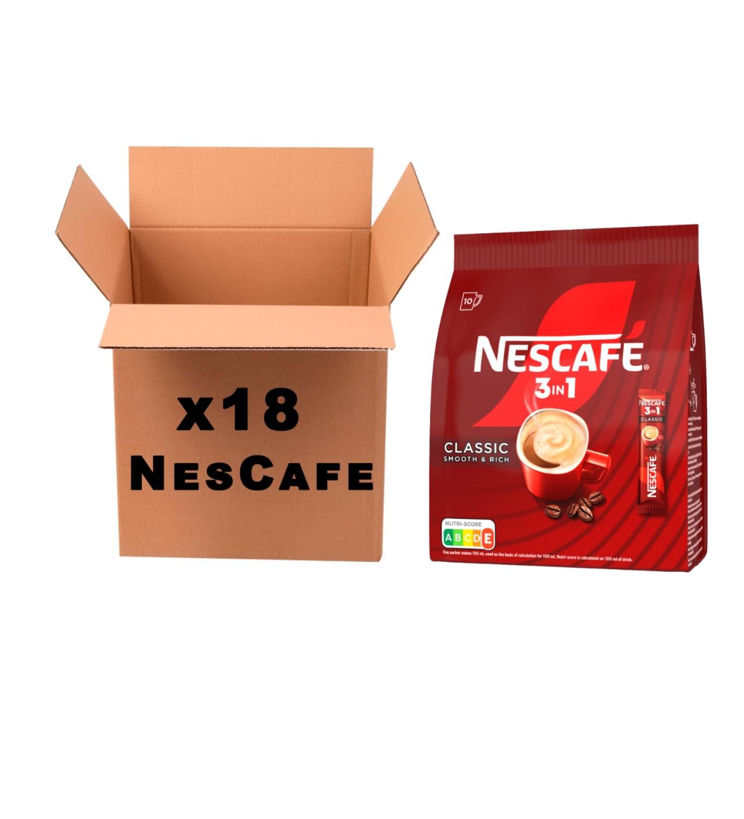  Nescafe Instant Coffee Nescaf Classic 3 en 1 (sac 10 x 16 5 g) - Buy Online on GoSupps.com