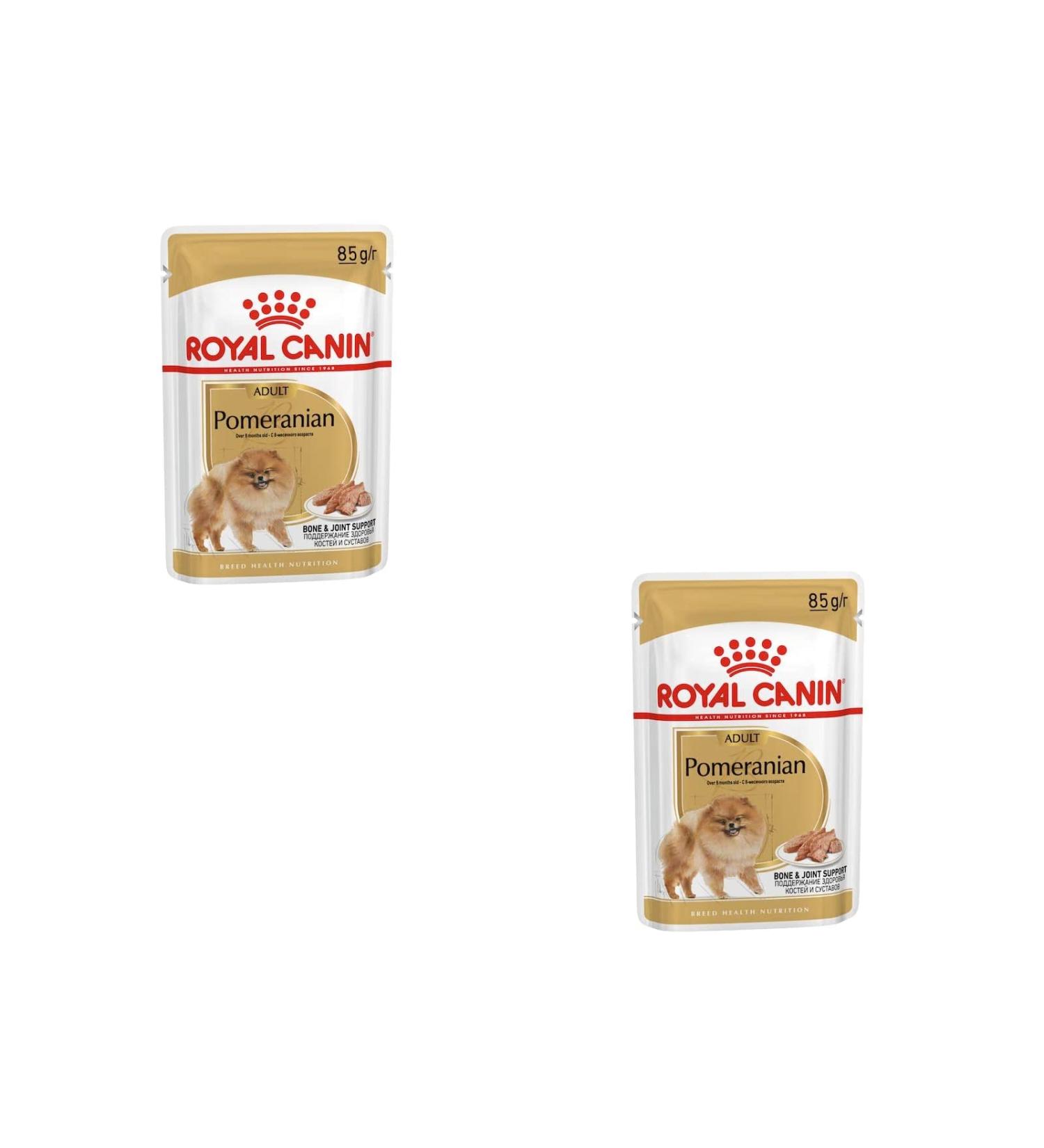 Royal Canin Pomeranian Complete Adult Wet Dog Food 24 x 85g - Buy Online on GoSupps.com