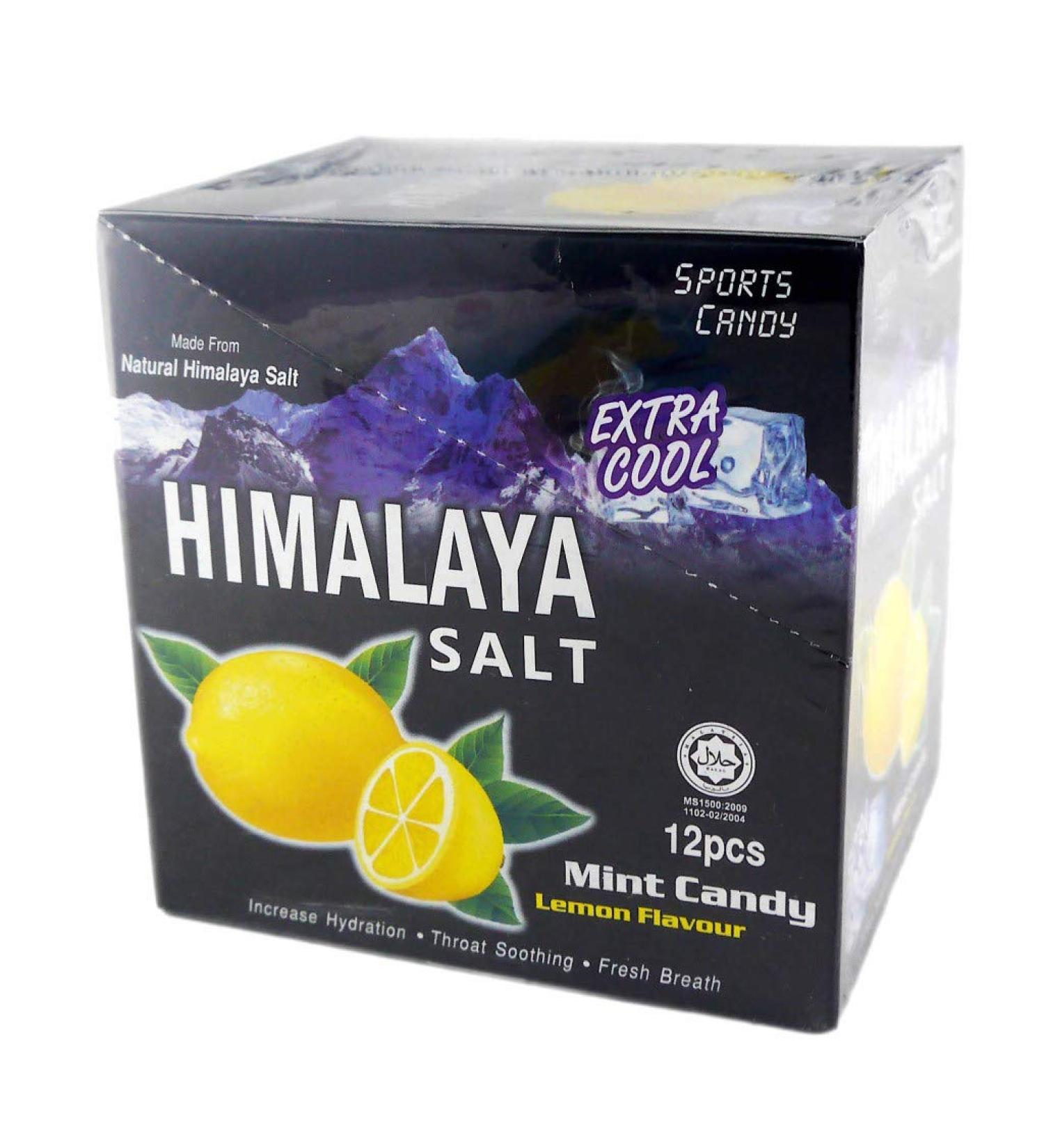 Buy Big Foot Himalaya Salt Candy - Lemon Mint Flavor (Pack of 12) | International Shipping Available - Buy Online on GoSupps.com