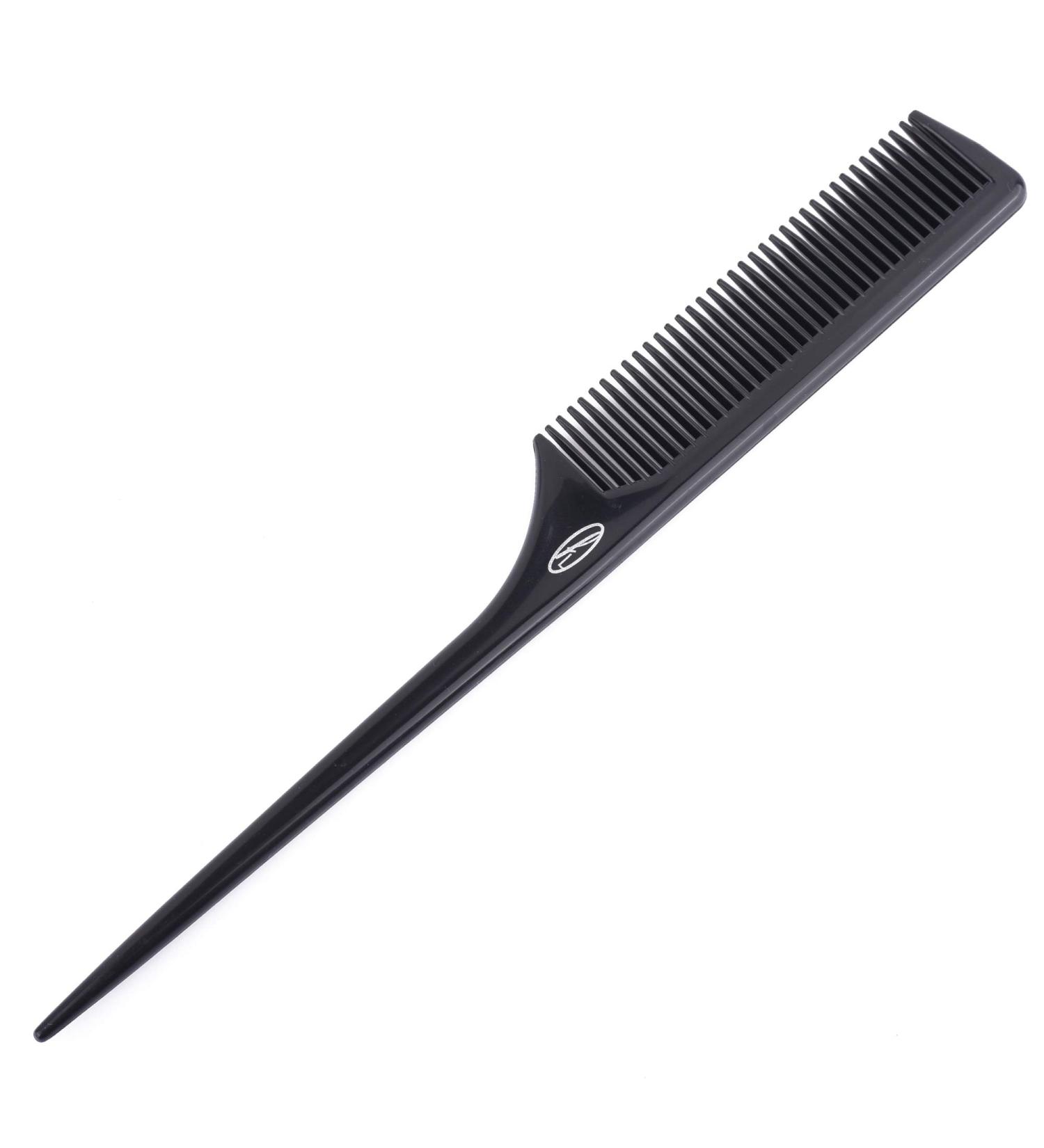 Fine Lines Plastic Bone Tail Comb - Antistatic & Heat-Resistant - Afro Hair Styling Comb - Buy Online on GoSupps.com