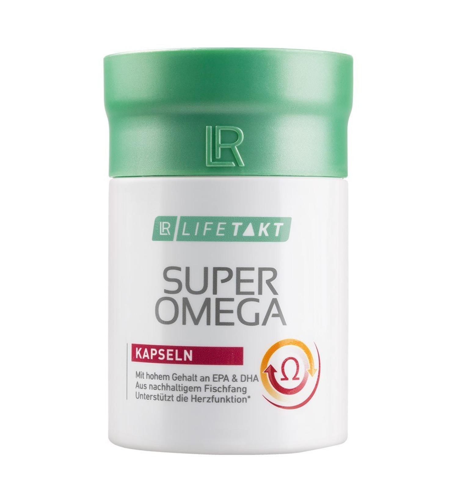 LR Super Omega Capsules Dietary Supplement for Heart and Brain Health
