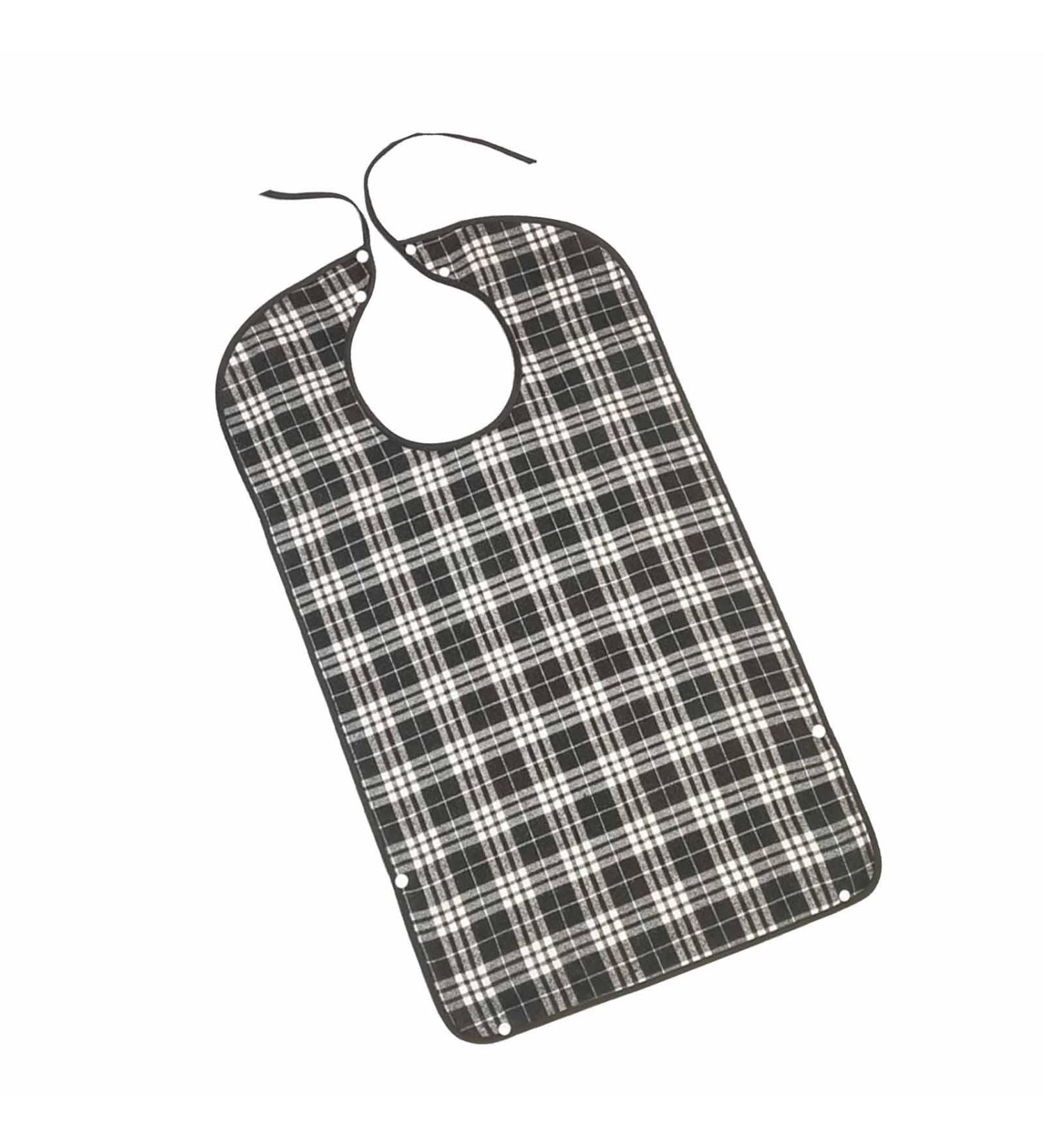 Shakven Bib For Adults For Eating - Washable Reusable Clothing Protector Adult Feeding Bibs Eating Bib Clothing Protector For Black - Buy Online on GoSupps.com