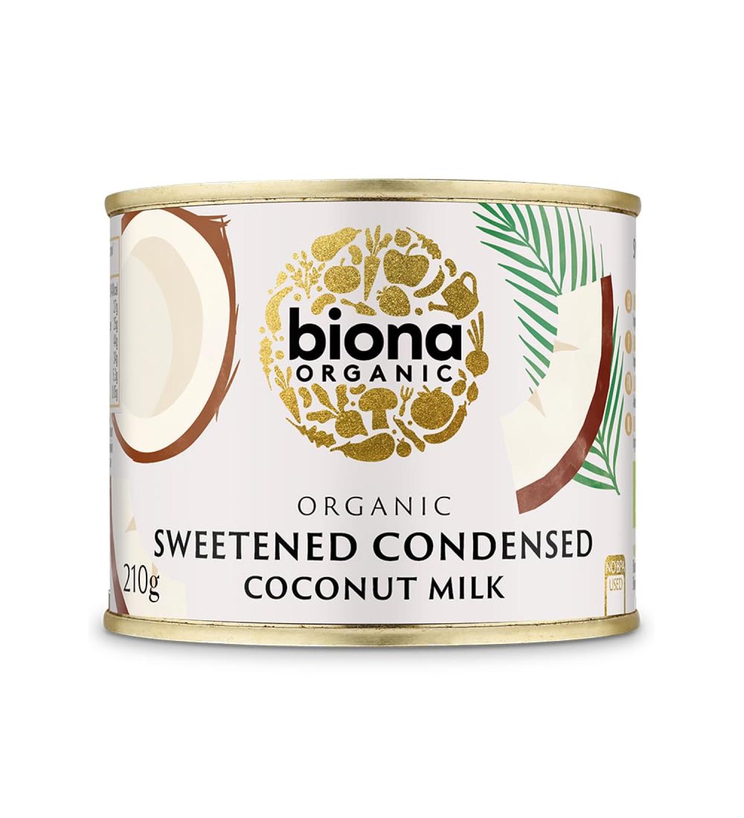 Biona Organic Sweetened Condensed Coconut Milk 210ml