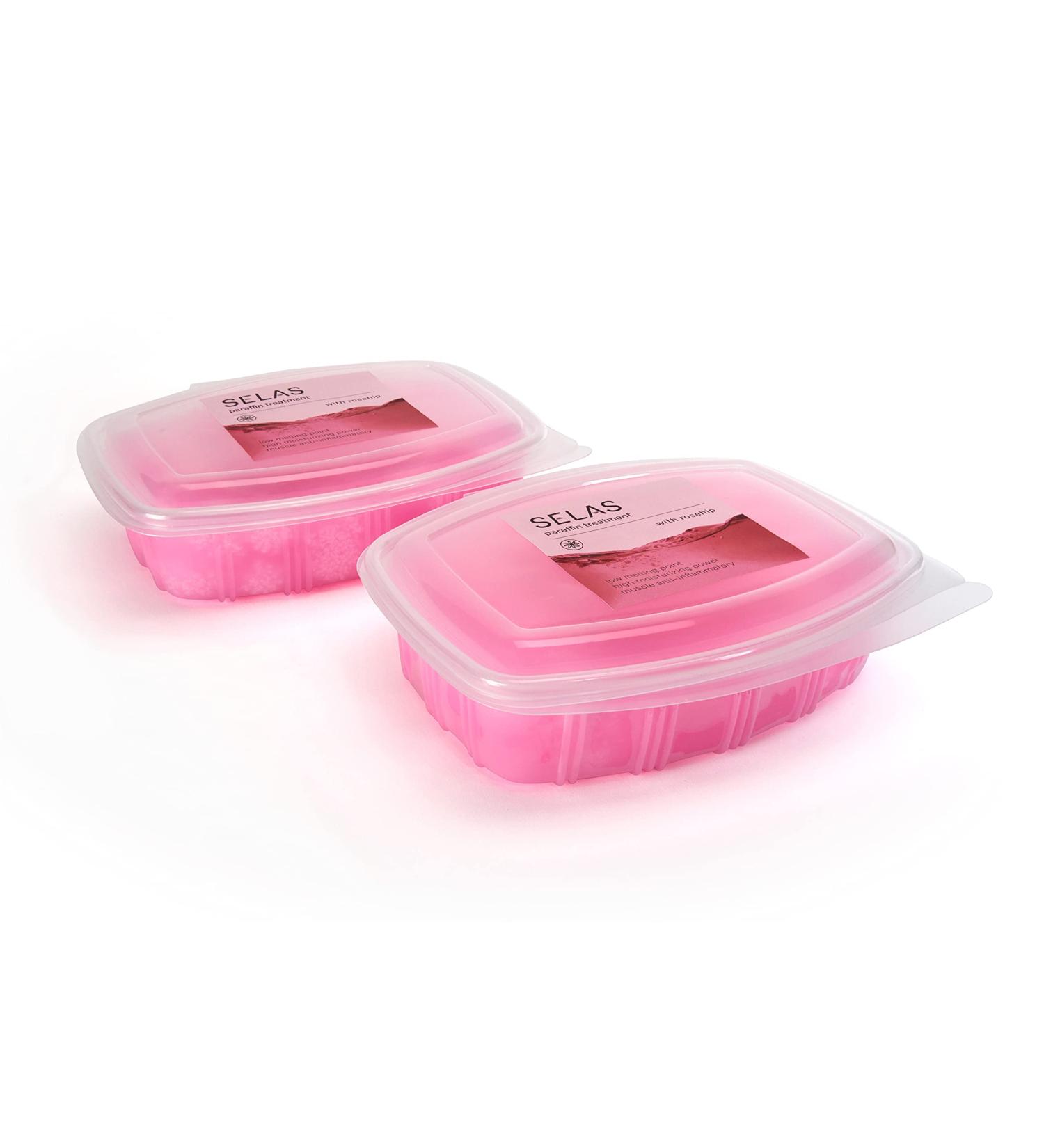Buy Paraffin Wax with Rose Hip - 2600ml (2x980g) | Therapeutic & Aesthetic Hand & Foot Treatments - Buy Online on GoSupps.com