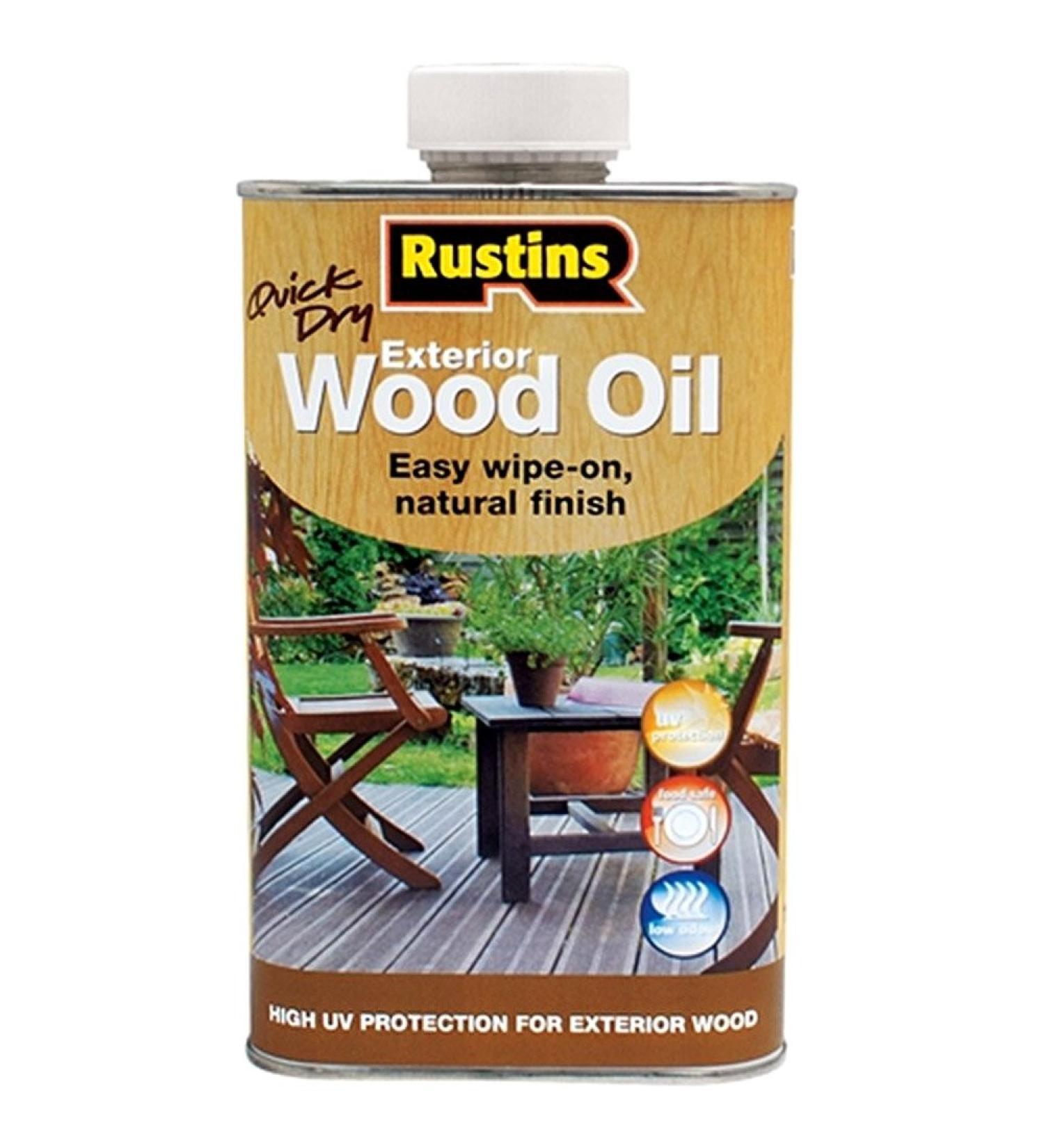 Quick Dry Exterior Wood Oil 500ml