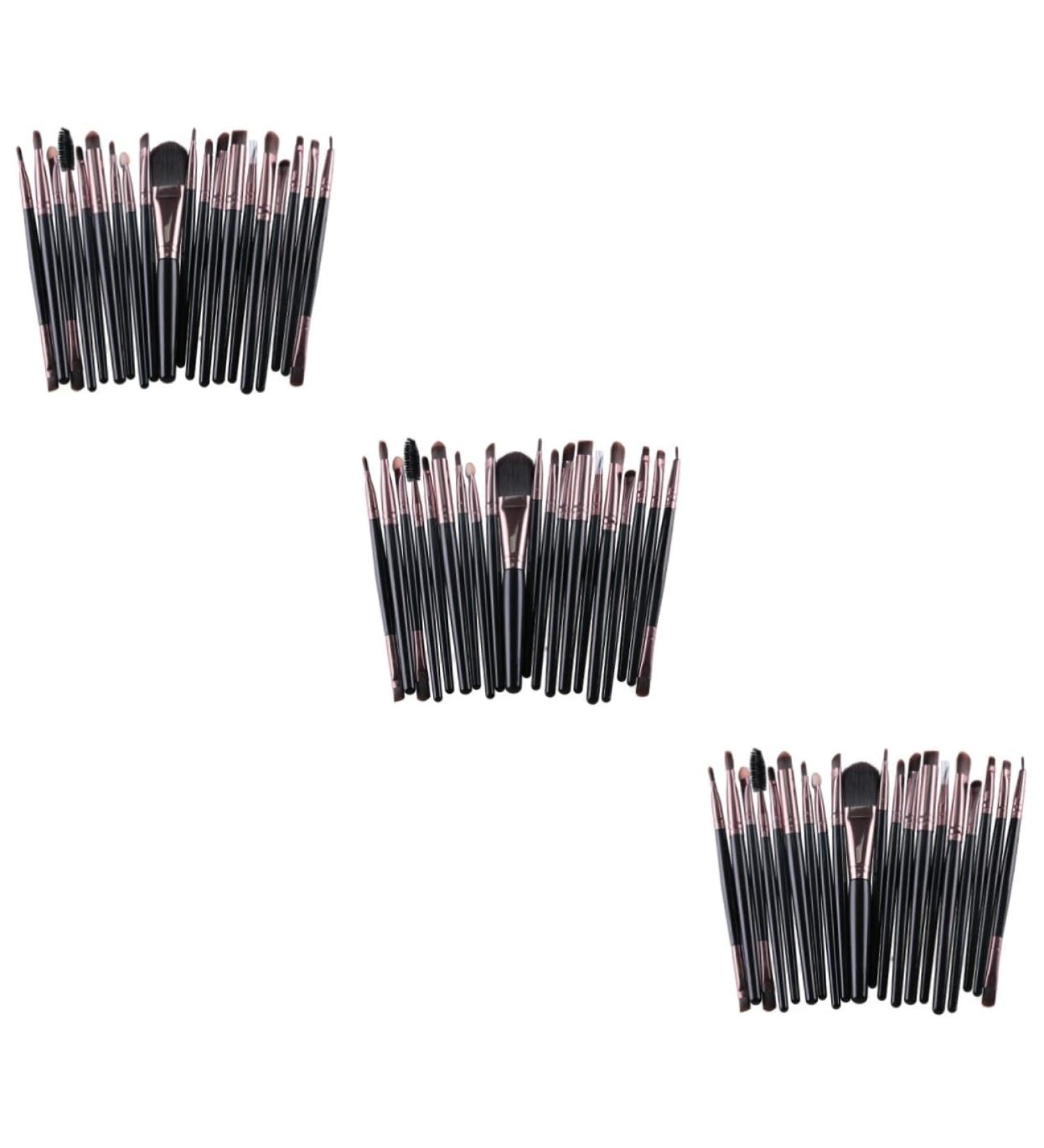 FRCOLOR 60 Pcs Makeup Brush Set - Foundation Eyebrow Powder Brushes | Professional Cosmetic Tools for Flawless Beauty - Buy Online on GoSupps.com