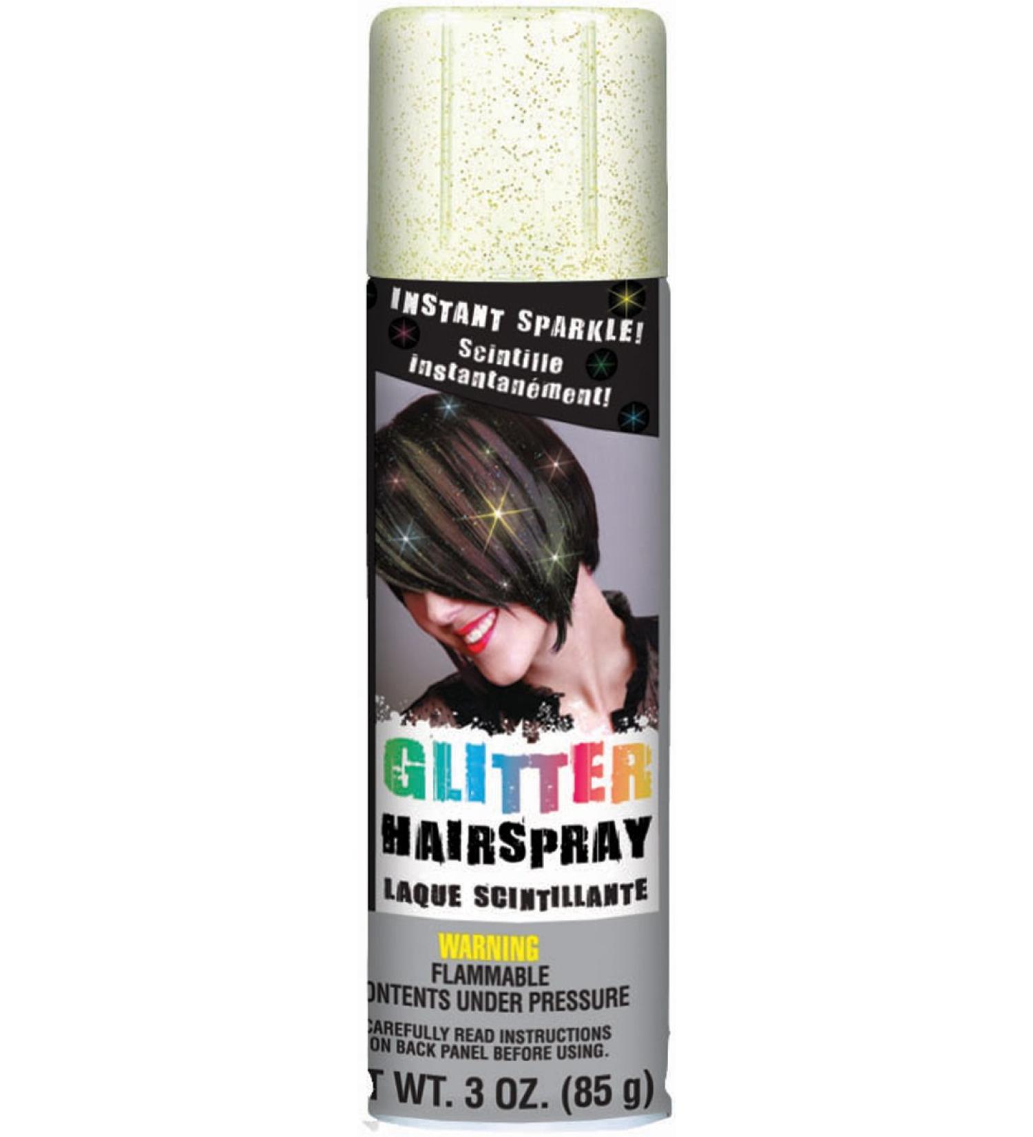 Glitter Hair Spray 3oz-Gold