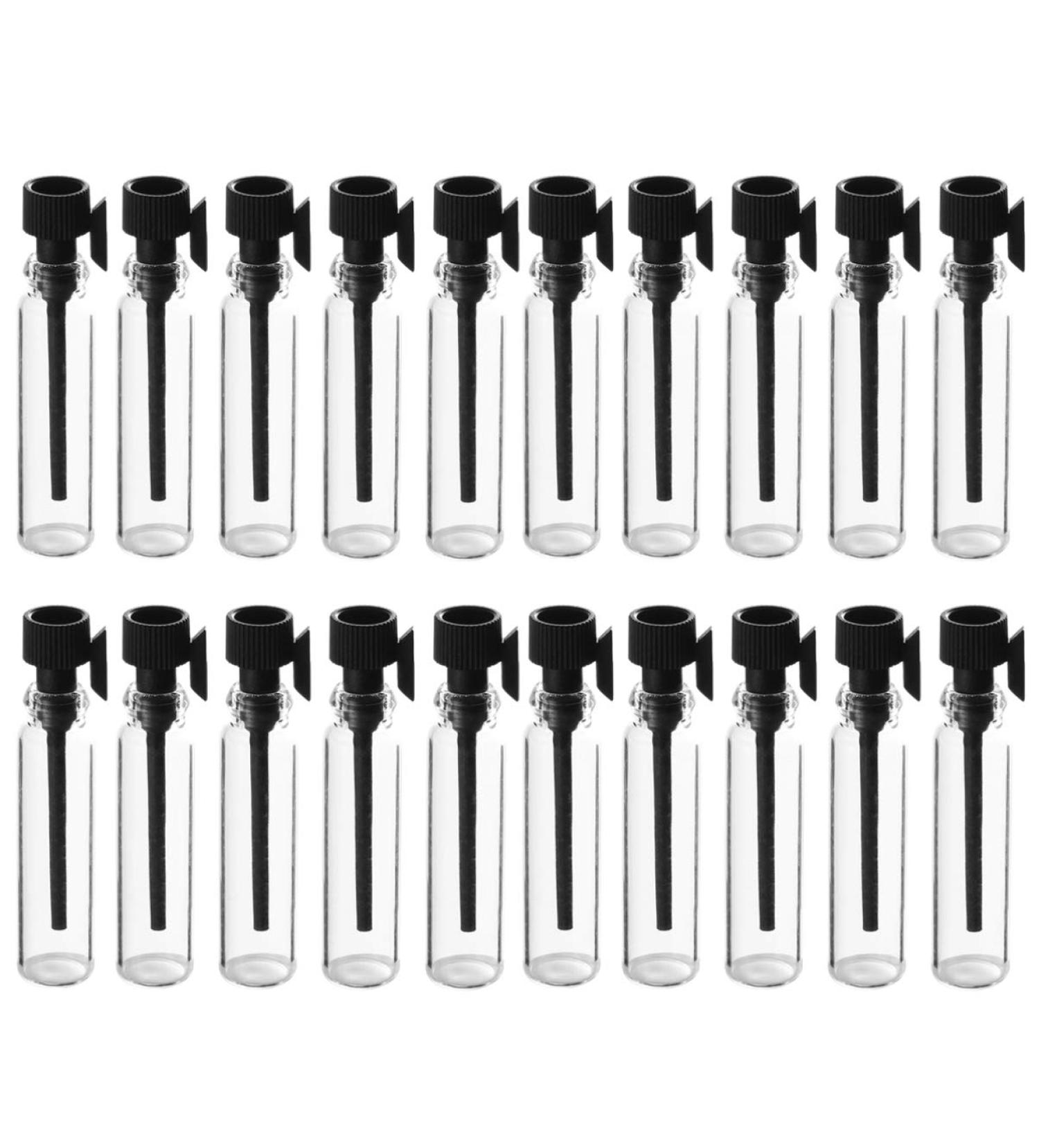 Buy Healifty 100 Aromatherapy Perfume Bottles for Men & Women - Black 4.5 x 0.8 cm | International Shipping Available - Buy Online on GoSupps.com
