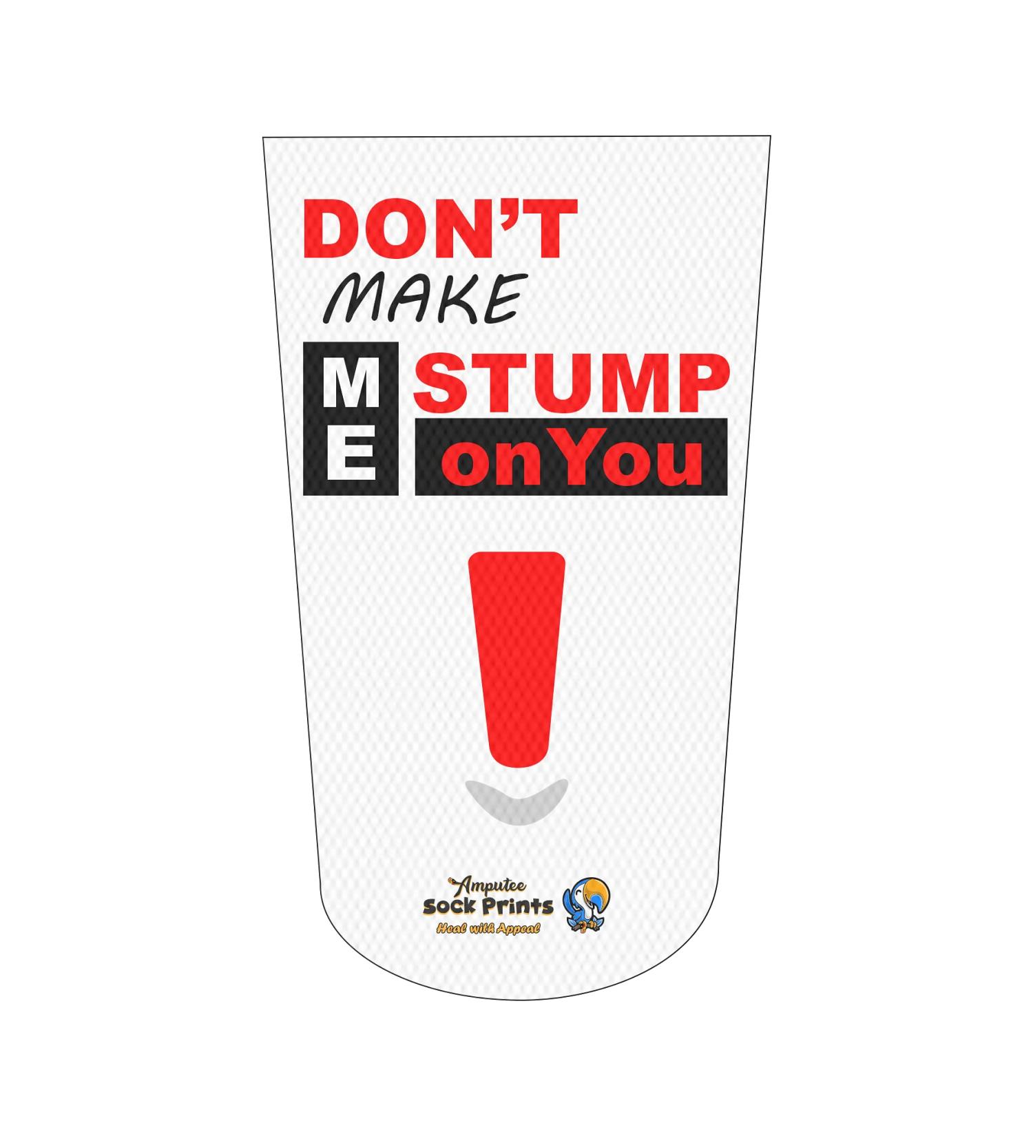 Heal with Appeal Amputee Stump Sock - 3Ply Stump Sock - Don't Make Me Stump on You - Buy Online on GoSupps.com