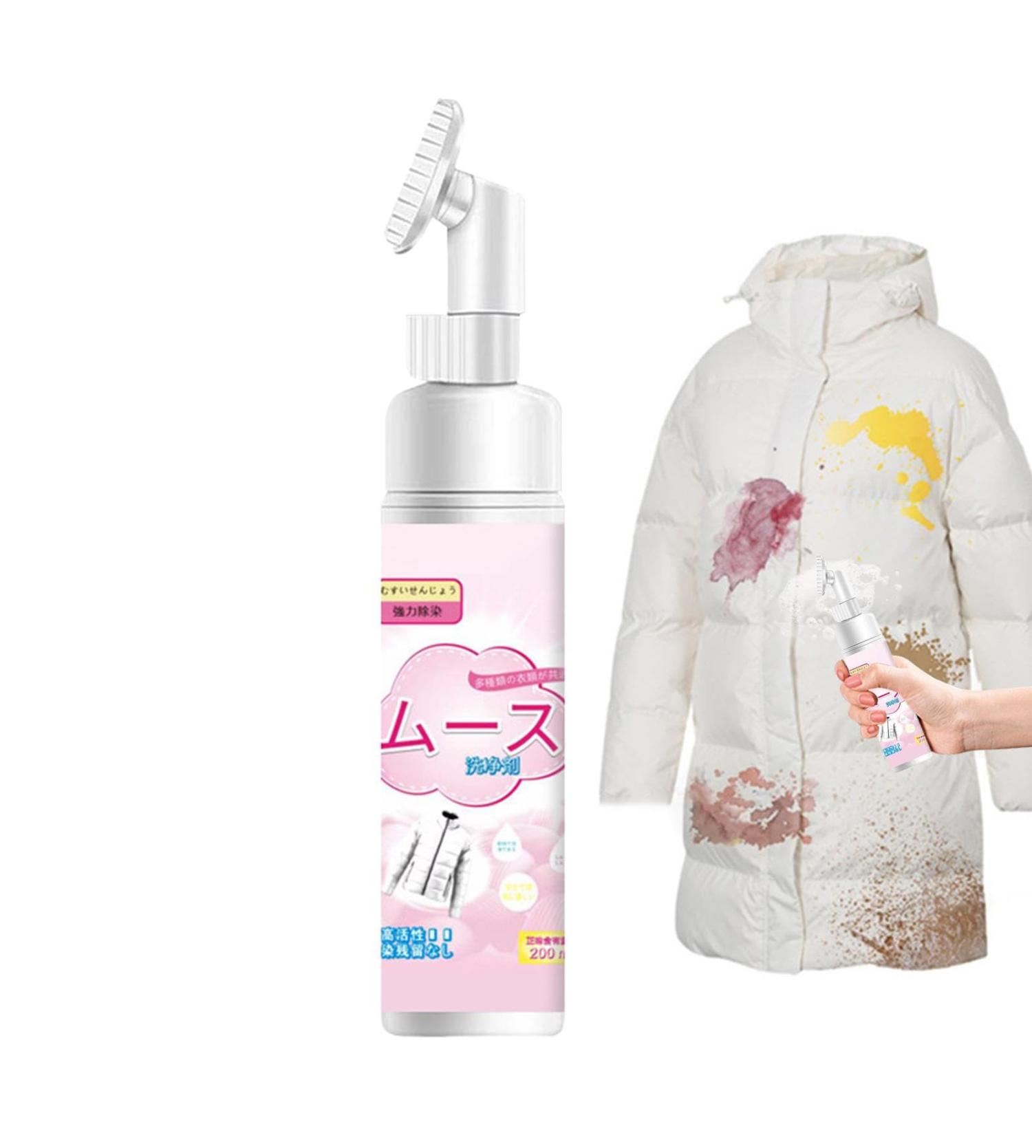 Down Jacket Cleaner Multipurpose Household Cleaning Agent Cloth Stain Remover for Coffee Stains Fruit Stains Wine Stains and Mud Stains Hondony With Brush - Buy Online on GoSupps.com