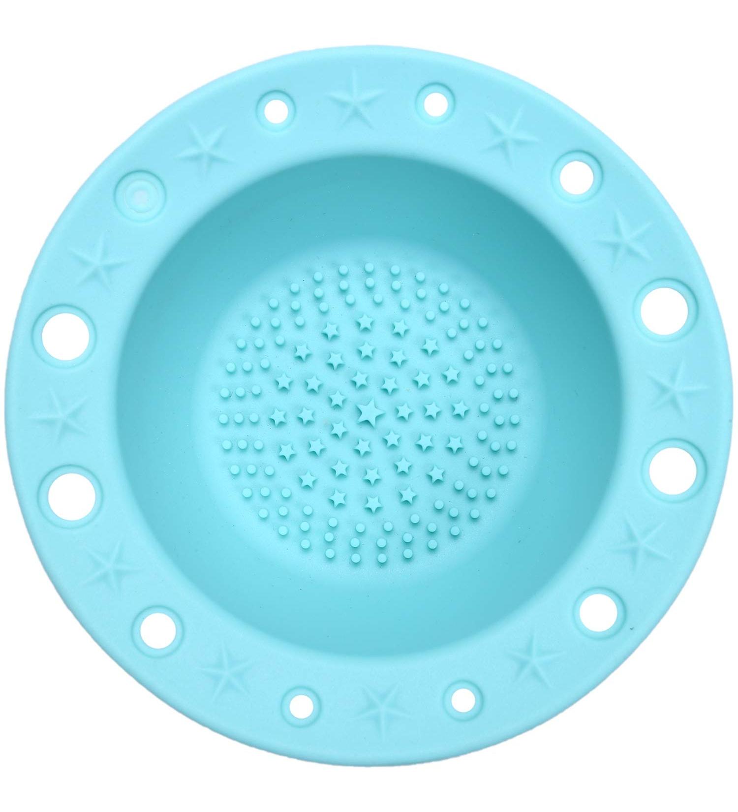 iFutniew Silicone Makeup Brush Cleaner Cleaning Tool Cosmetic Pen Holder(Green) - Buy Online on GoSupps.com