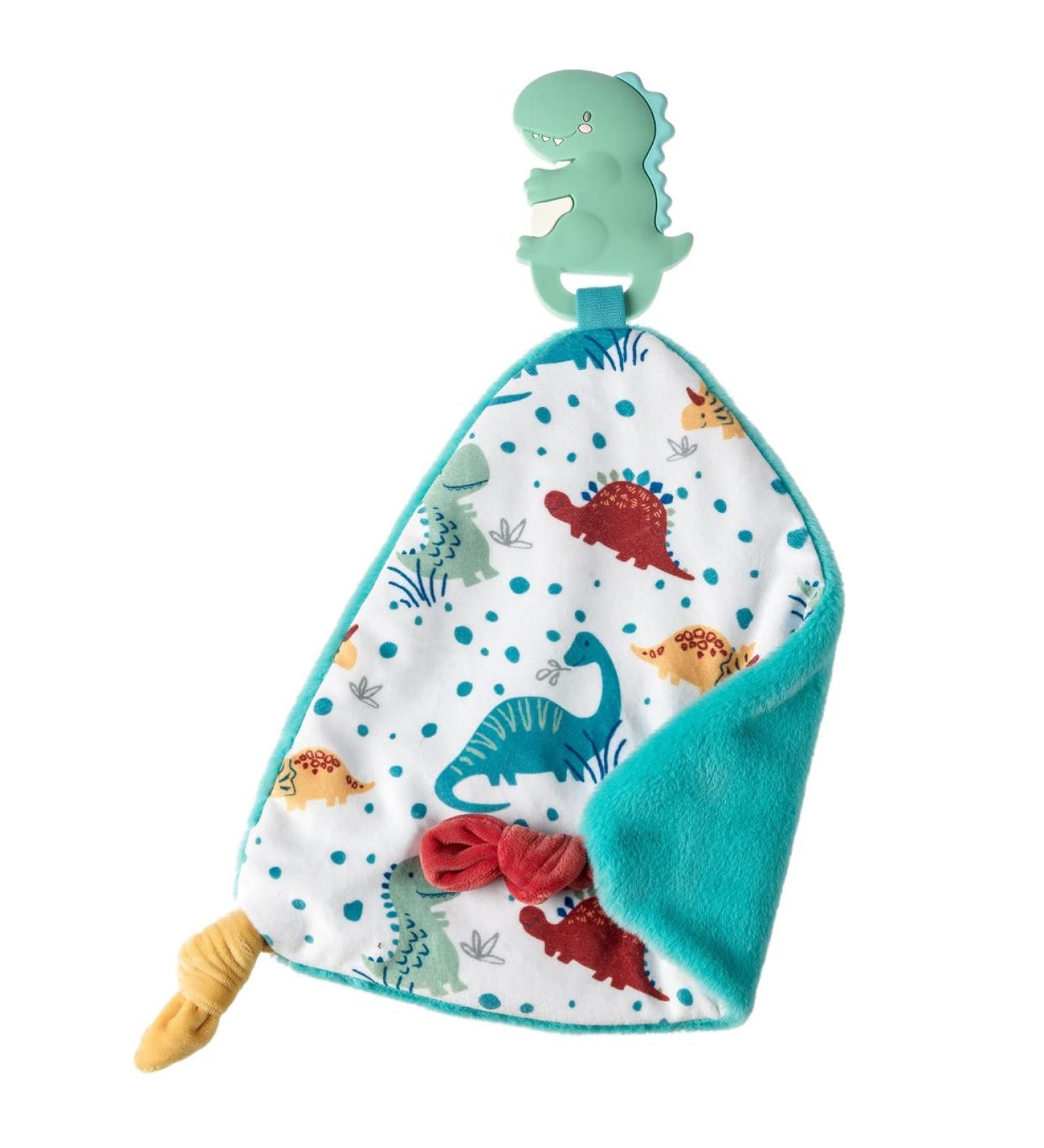 Mary Meyer Chewy Crew 10-Inch Pebblesaurus Dinosaur Soothing Baby Teether Lovey - Buy Online on GoSupps.com