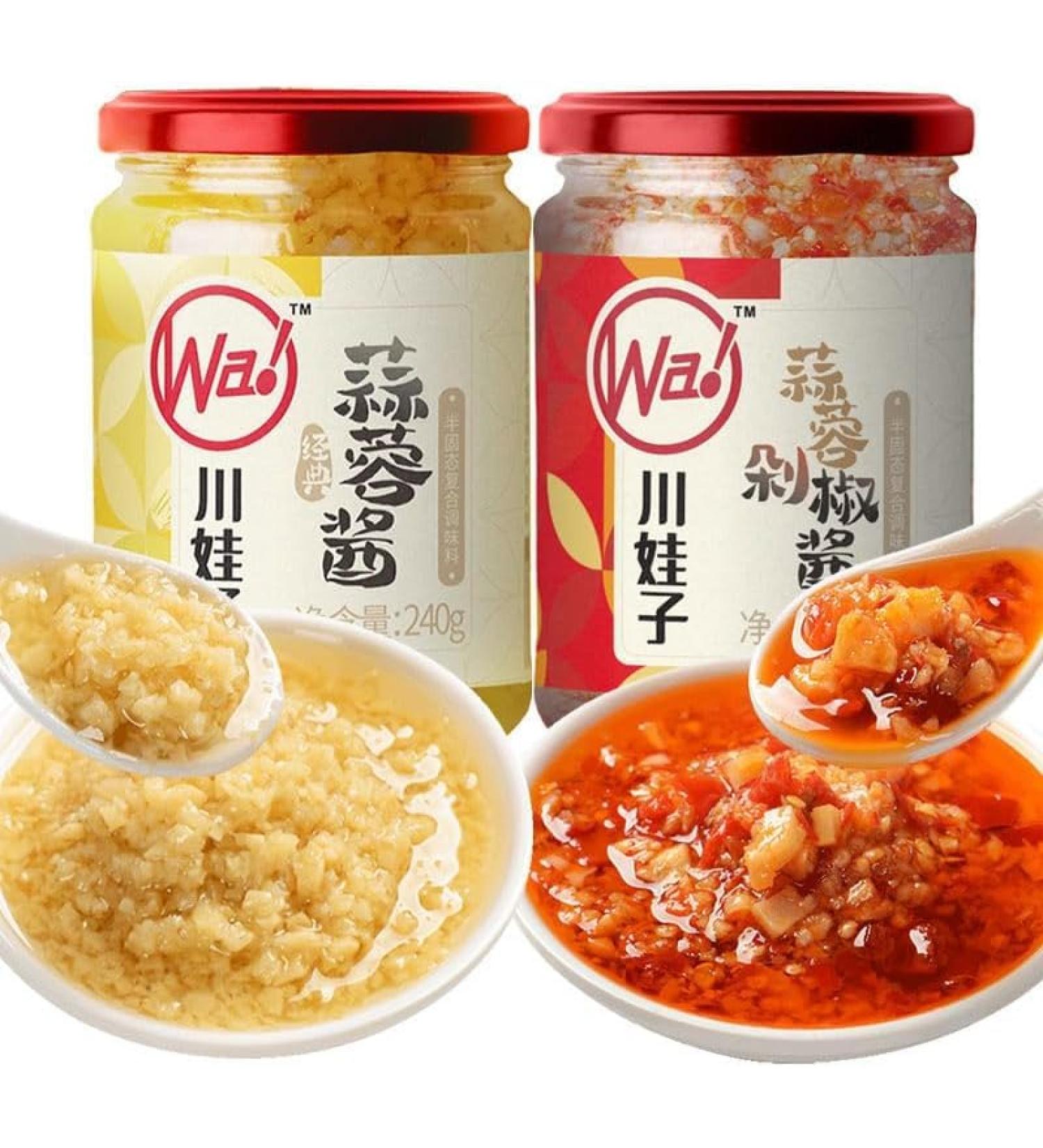 Homemade Chili Garlic Sauce Hotpot Soup Japchae&Korean Dish seasoning garlic seasoning Chinese Specialties Pickled Vegetables Mixed Noodles Spicy Sauce chili powder (Chili Garlic Sauce 3 can) Chili Garlic Sauce 3 can - Buy Online on GoSupps.com