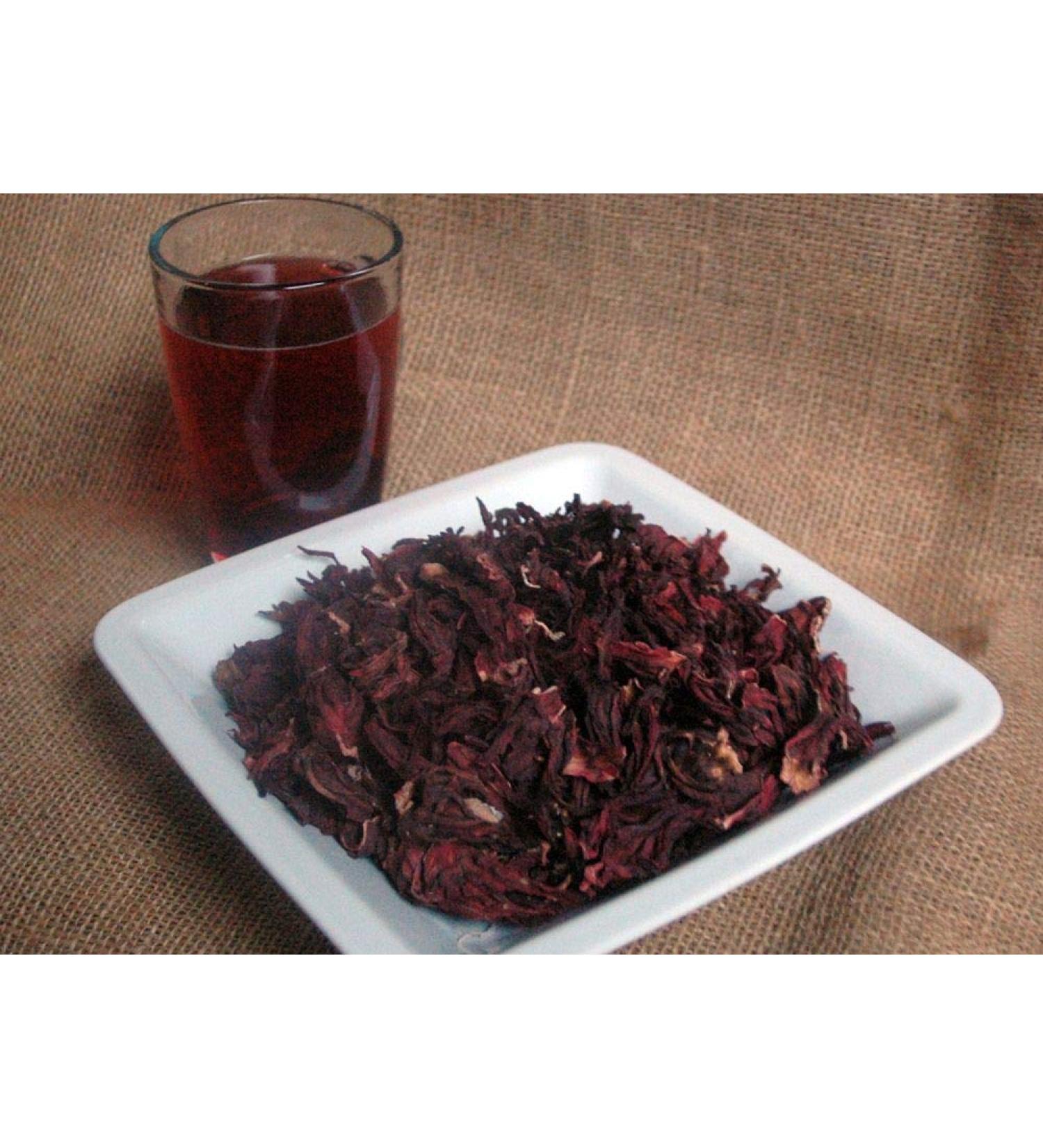 Krauterino24 Krauterino24 - Complete Hibiscus Flowers Quantity: 500g