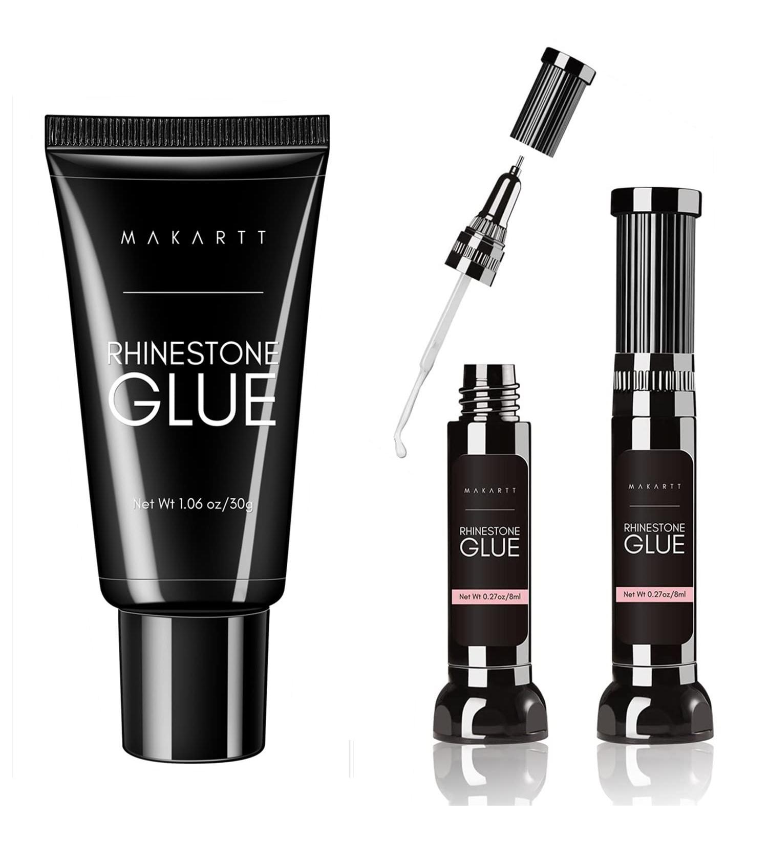 Makartt Nail Rhinestone Glue Gel Bundle for Strong Gem Adhesion - Buy Online on GoSupps.com