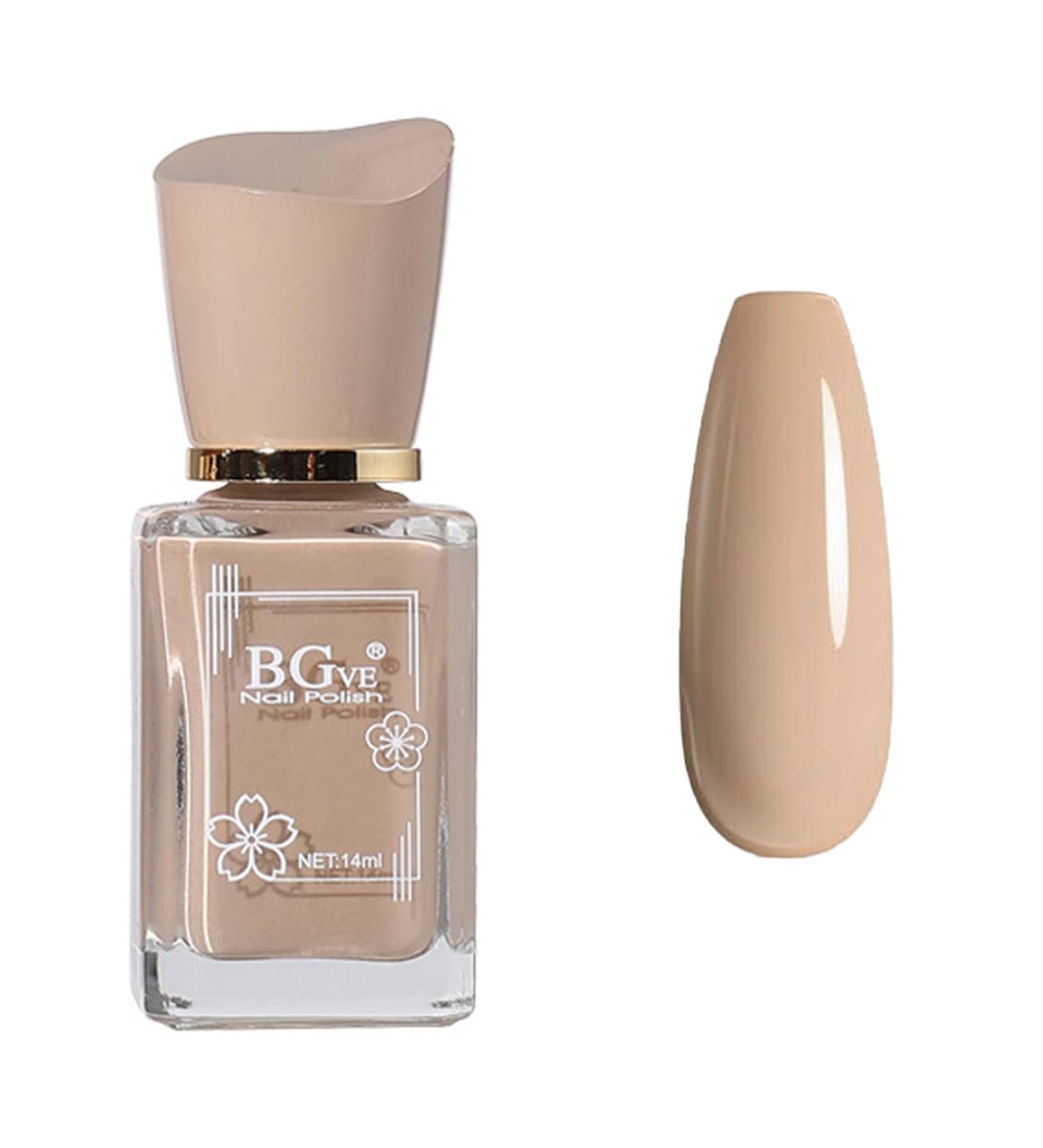 Nude Nail Polish - Nail Varnish - Quick Dry Nail Polish - Milk Tea Color Nail Polish - Neutral Color Nail Varnish - Long Lasting Nail Polish for Diy Nail Art Manicure At Home Salon - Buy Online on GoSupps.com