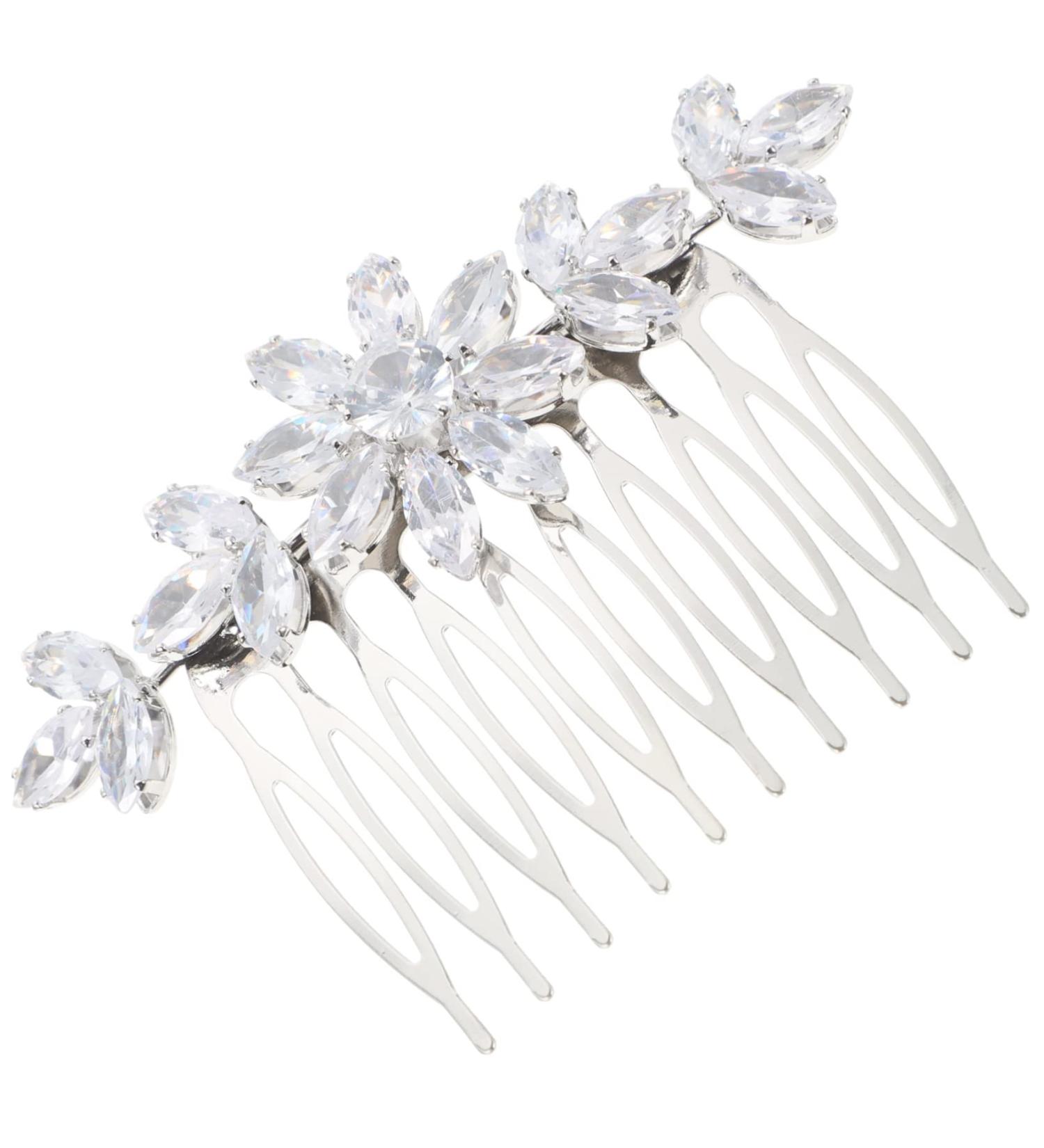 Ipetboom Bangs Comb Tiara Womens Accessories Bridal Hair Pin Bridesmaid Hair Accessories Bridal Hair Accessories Bridal Hair Combs for Wedding Hair Combs for Women Accessories Decorate - Buy Online on GoSupps.com