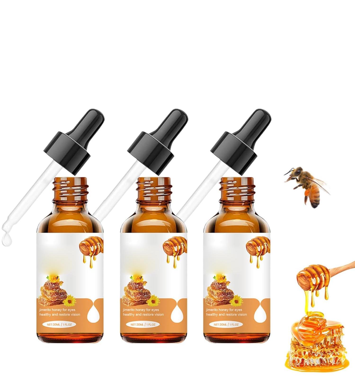 2025 New Honey Eye Drops - Honey Eye Care Natural Eye Serum Hydration Moisturizes & Refreshes Eyes (3Pcs 30ml) - Buy Online on GoSupps.com