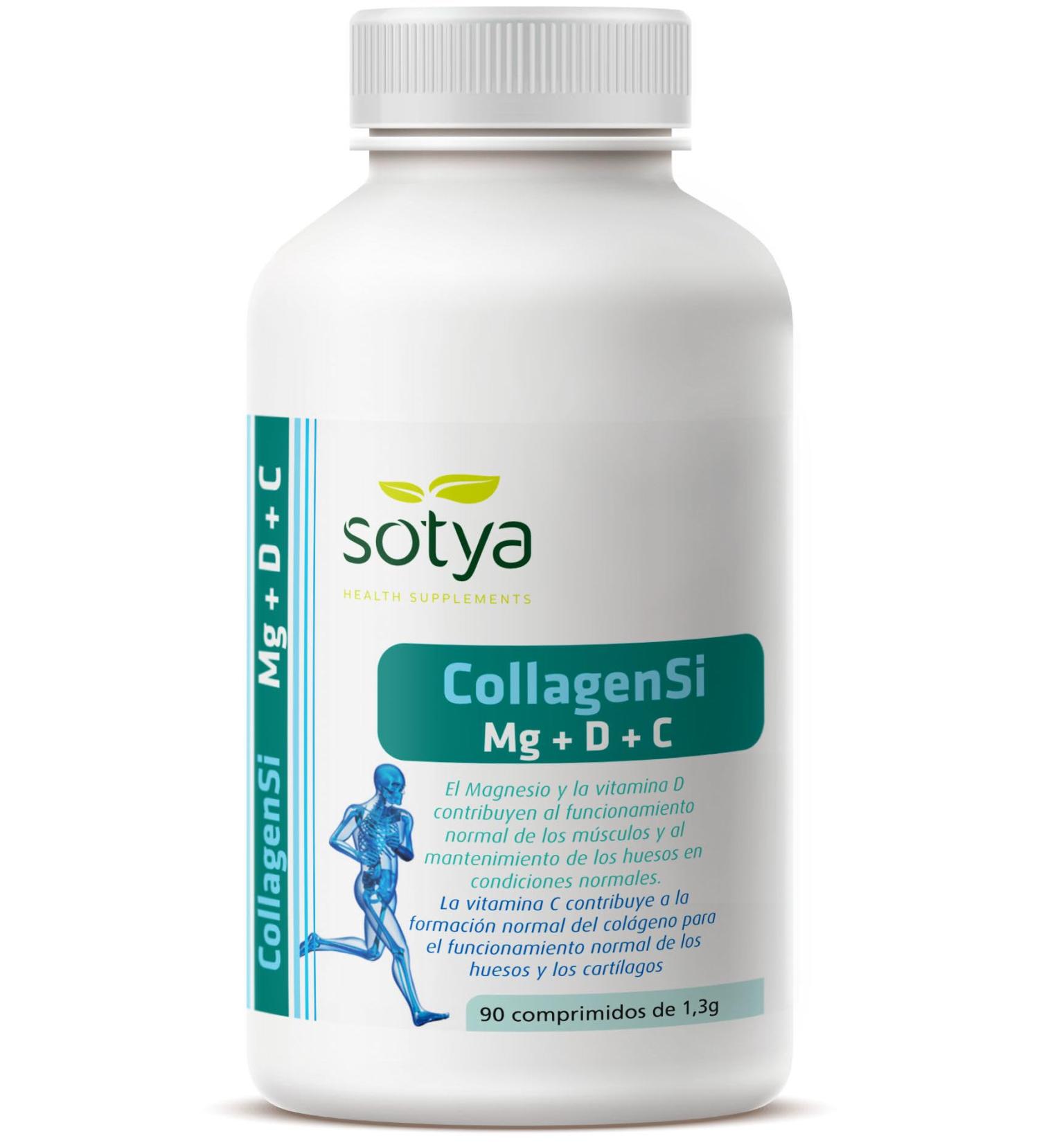  Sotya Collagen Si Mag+ D+C 1.5 g 90 tablets Sotya - Buy Online on GoSupps.com