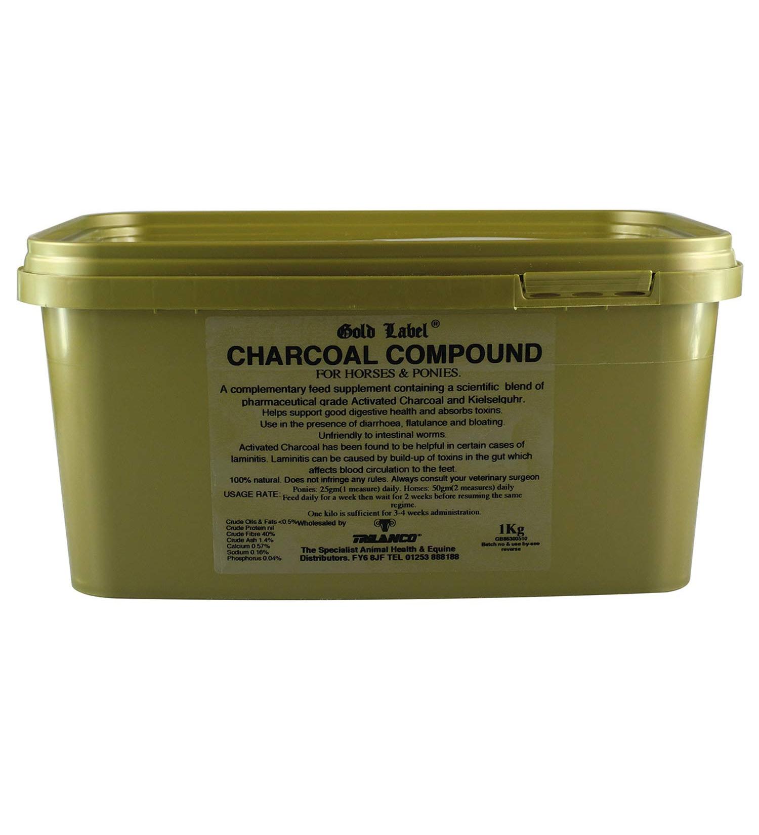 Gold Label 1 kg of charcoal grey, one size.