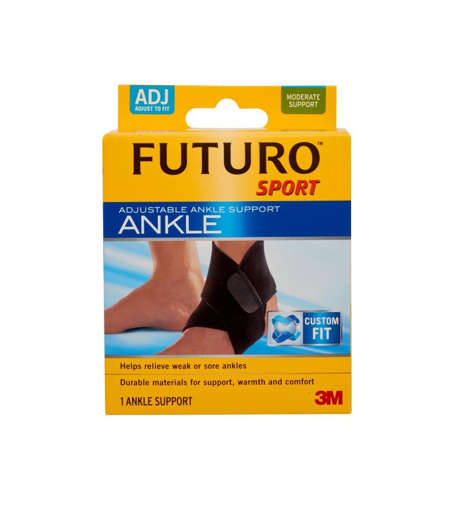 Buy 3M Futuro Sport Adjustable Support Ankle | Ultimate Comfort & Stability - International Shipping Available - Buy Online on GoSupps.com