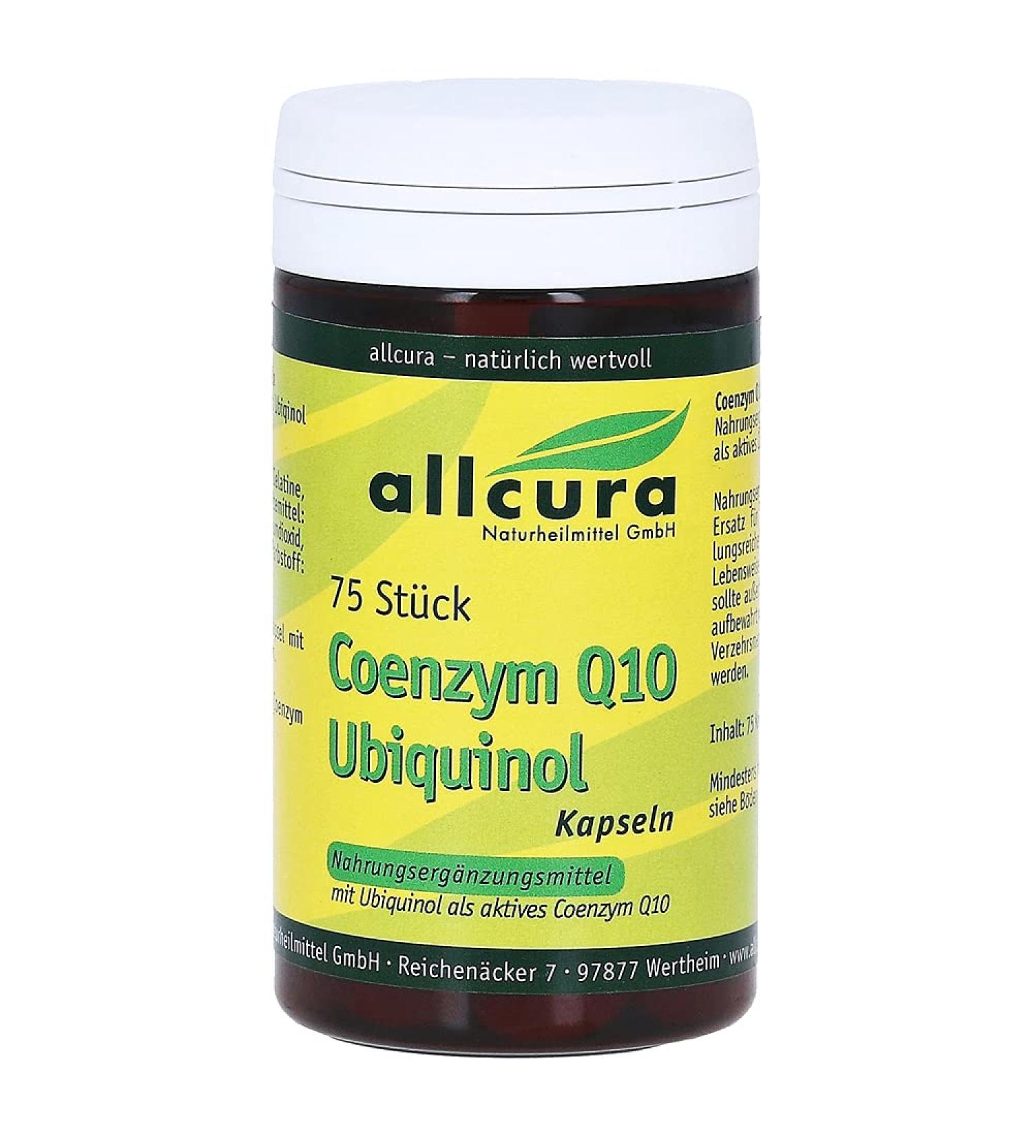 Coenzyme Q 10 Ubiquinol 75 capsules