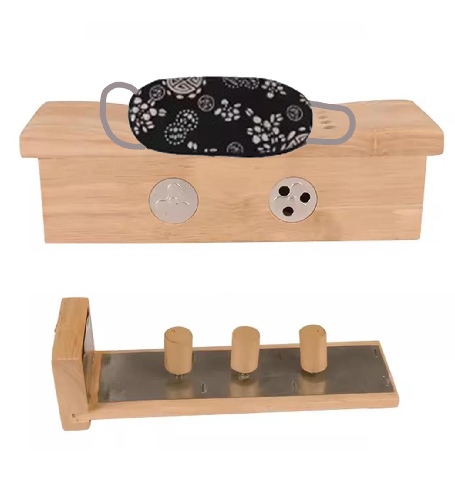 Engen Moxa Box - Heated Insulating Moxibustion Pillow & Smoke-Free Moxa Sticks for Neck & Back Relief | Adjustable Temperature Cone Burner (Style 2) - Buy Online on GoSupps.com