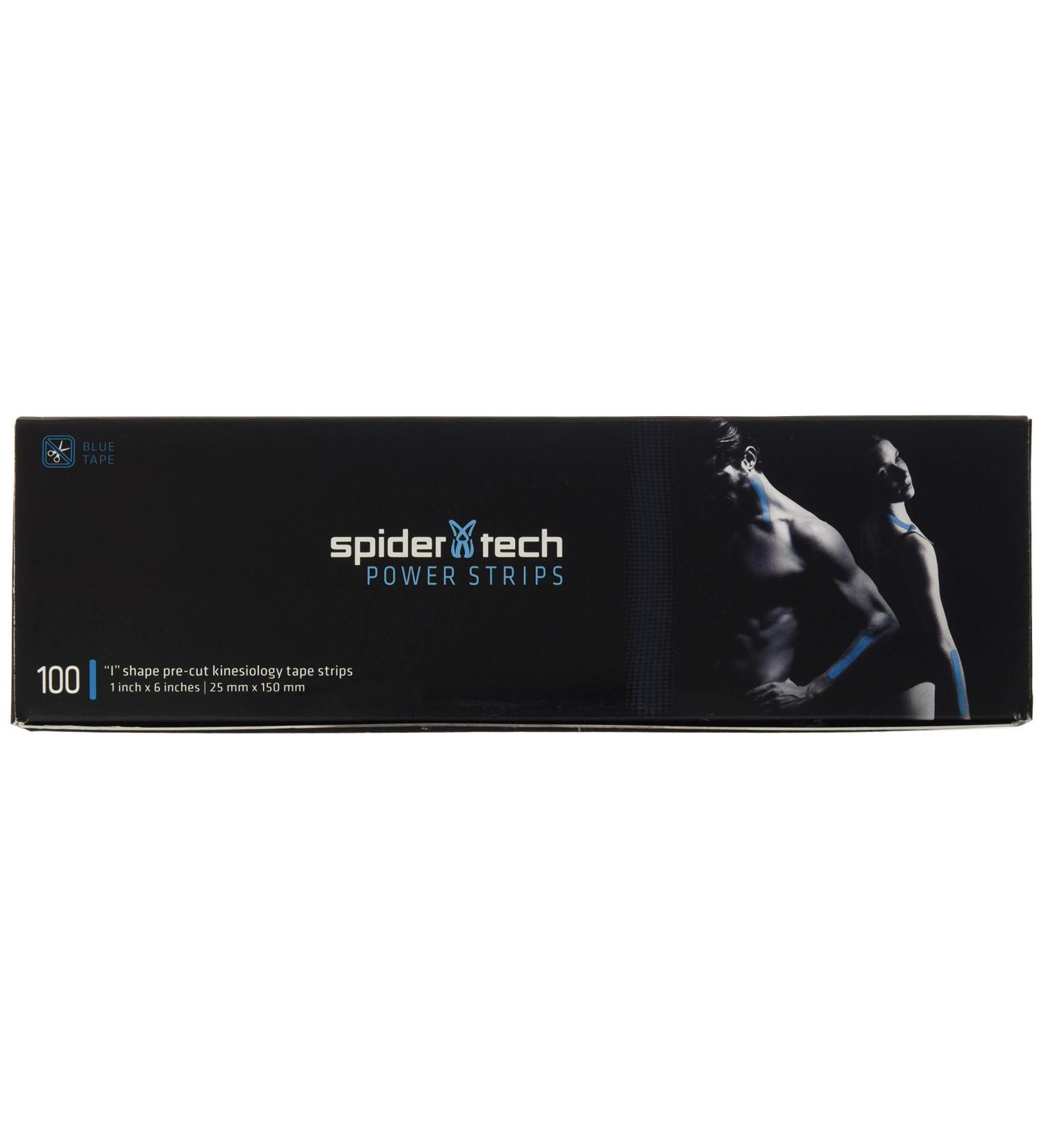Buy SpiderTech PowerStrips - I-Shaped Pre-Cut Blue 100 Count | International Shipping Available - Buy Online on GoSupps.com