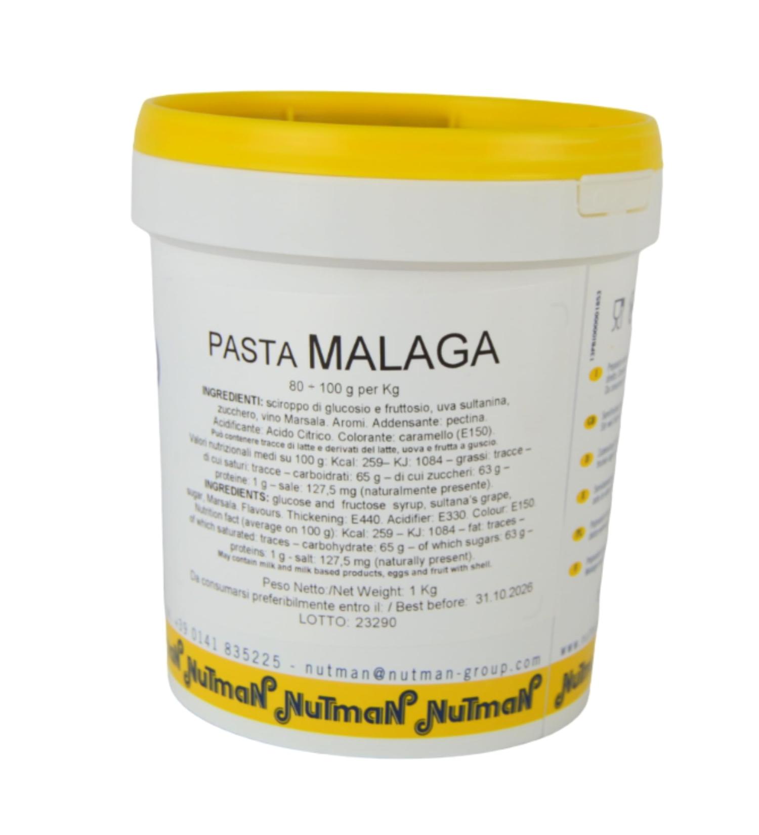 Malaga semi-processed pasta for ice cream and pastries - Buy Online on GoSupps.com