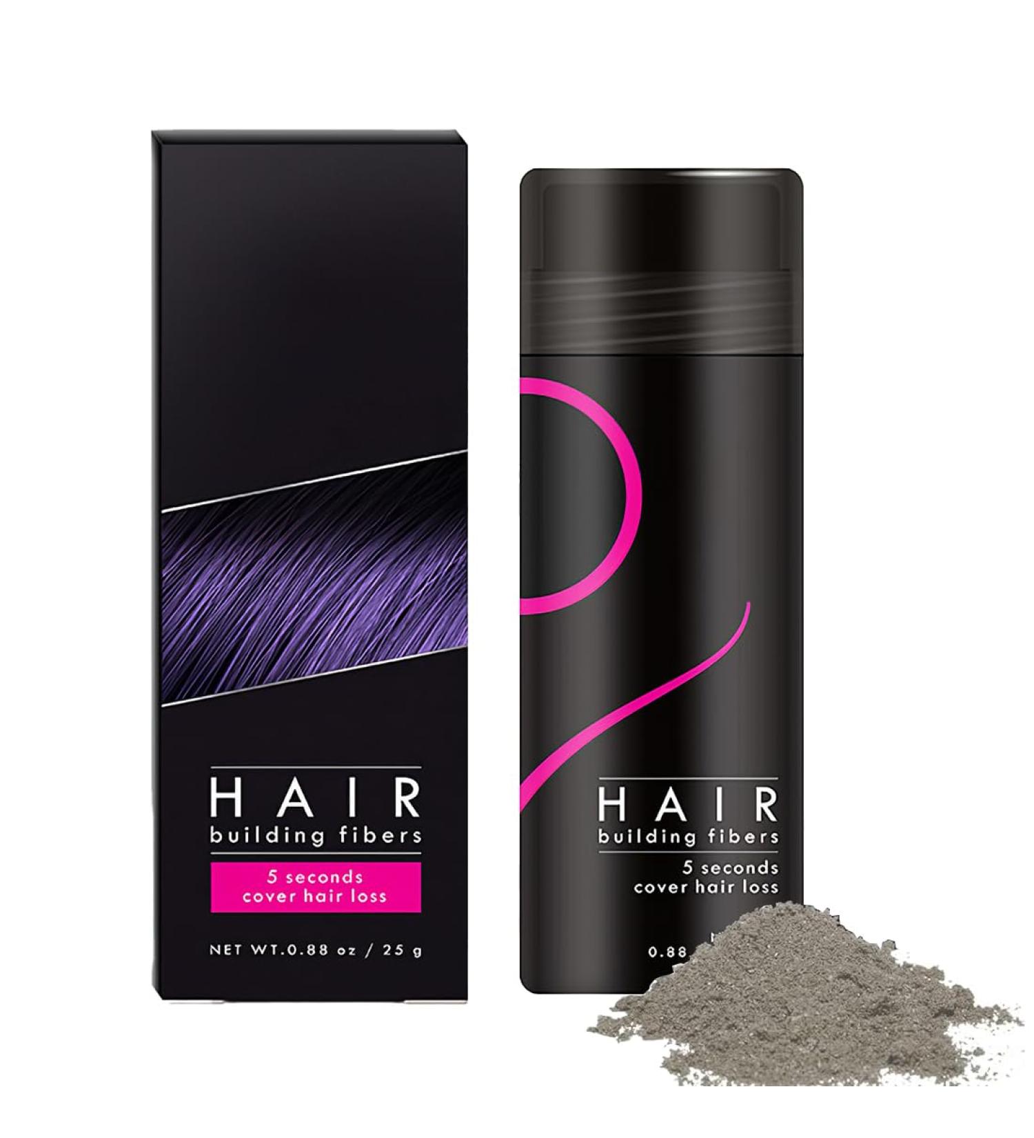 NHPY Thick Hair25g Hair PowderFull Hair in SecondsSuitable for UnisexNatural Invisible Root PowderHair Loss Thinning Hair Powder Gray - Buy Online on GoSupps.com