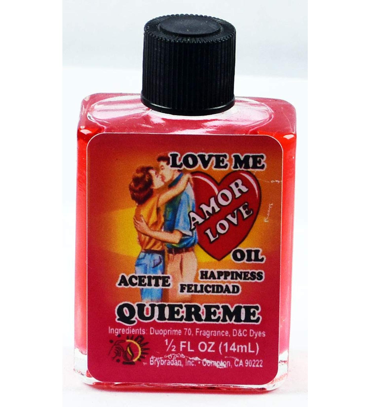 1 Piece BRYBRADAN Love ME Oil/QUIEREME ACEITE 1/2 FL OZ 14.7ML