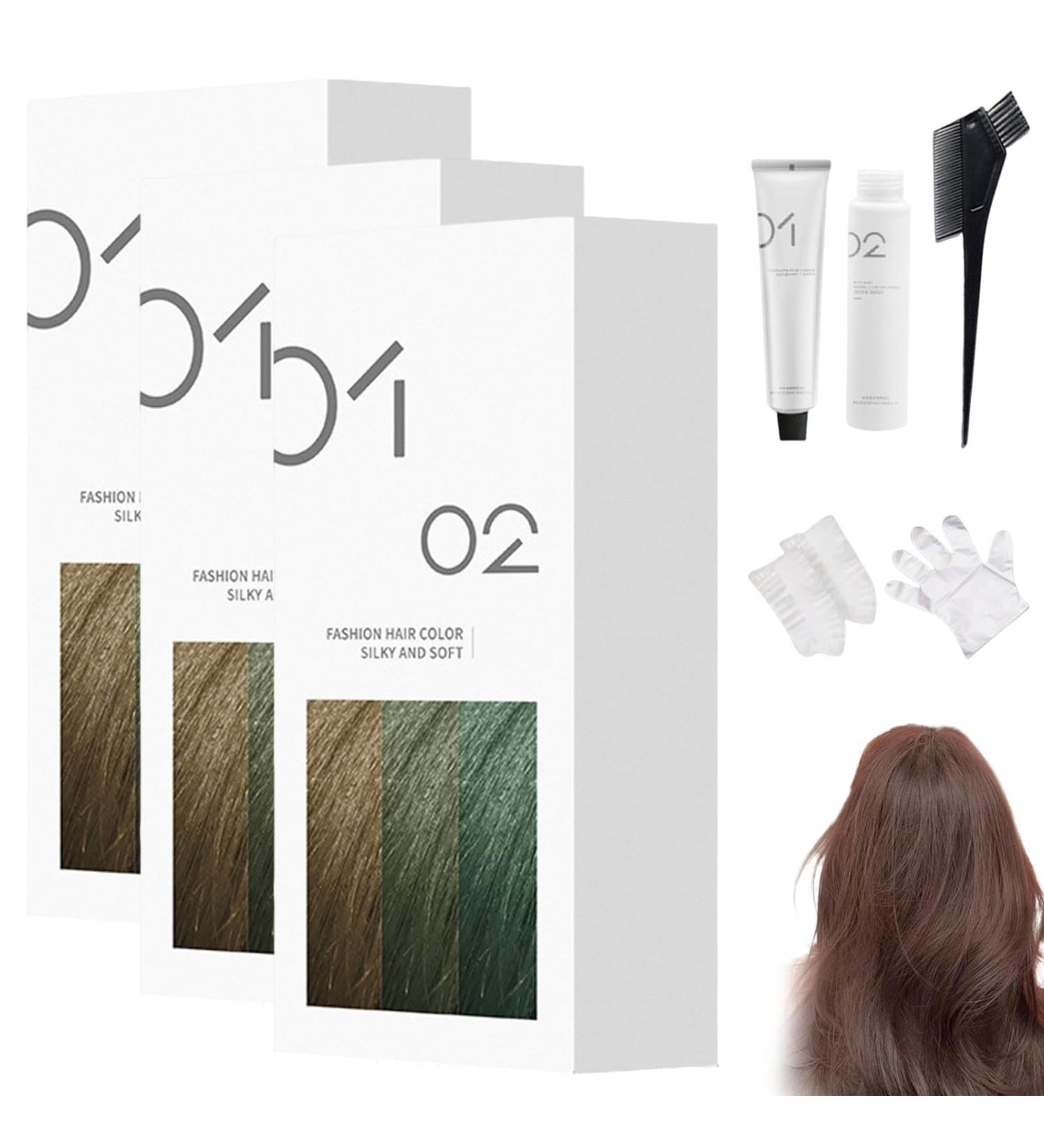Cr me Colorante Douce Faire Soi-m me 200 Ml Coloration Permanente Brillance Naturelle Formule Douce Pour Tous Types De Cheveux Application Facile Domicile (A75 - Caf 3) - Buy Online on GoSupps.com