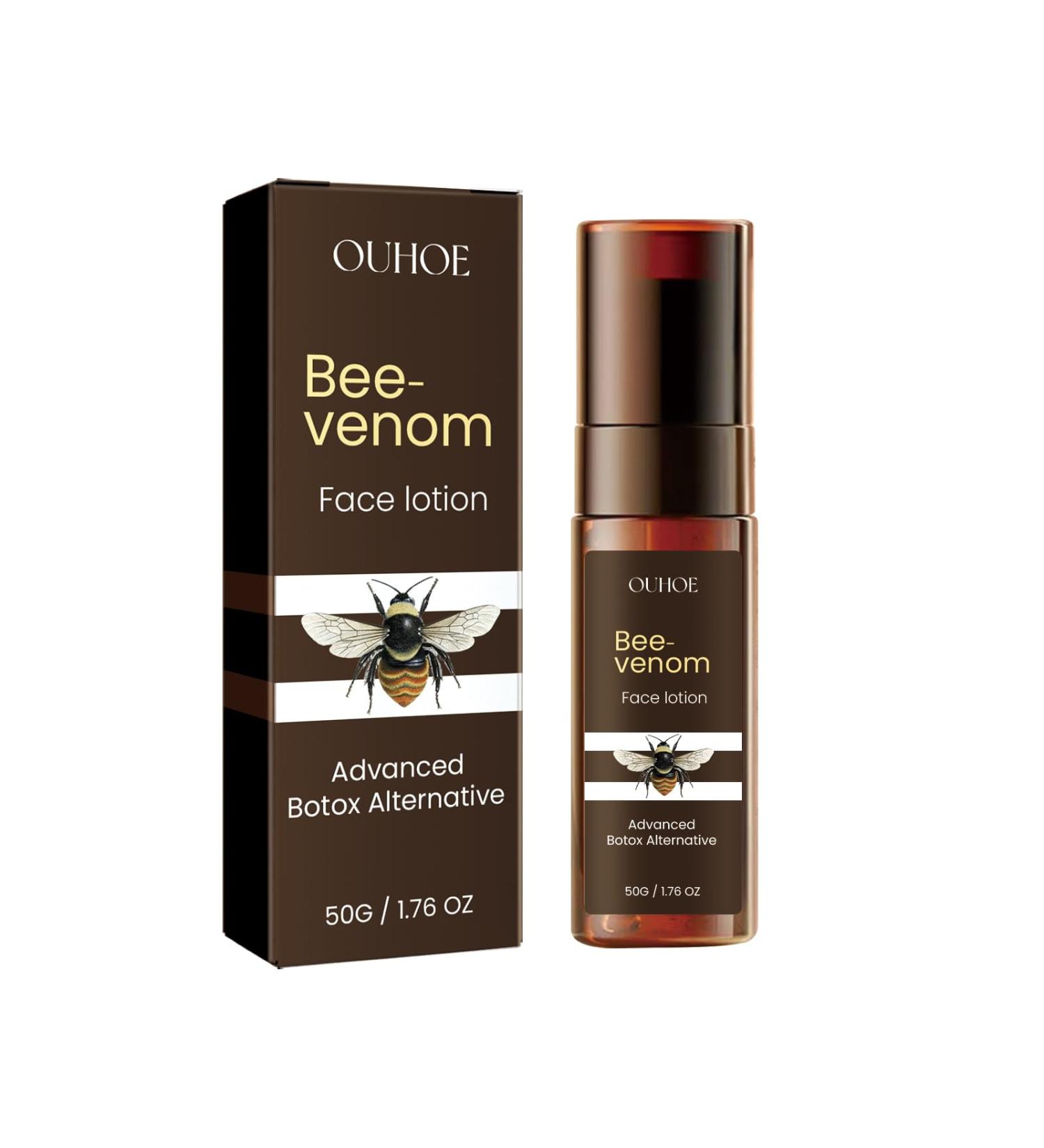 JOYVOIDX Bee Venom Face Lotion with Hyaluronic Acid Glycerin and Panthenol Firming and Moisturizing Face Treatment for Wrinkle Reduction and Skin Hydration Nourishing Formula 1.76 Oz - Buy Online on GoSupps.com