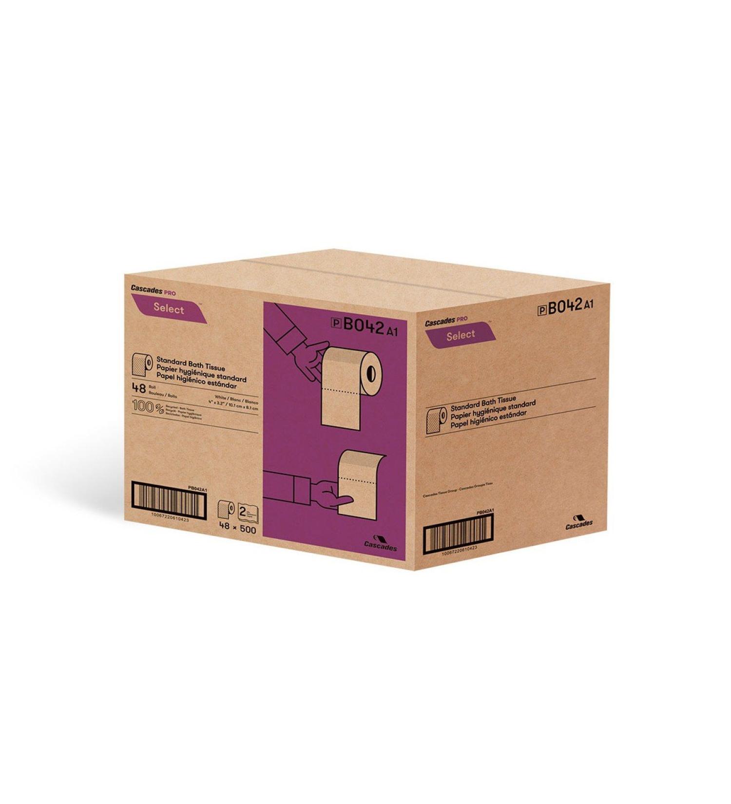 TISSUS BATHROOM 2 PLY 48 X 500 SHEETS