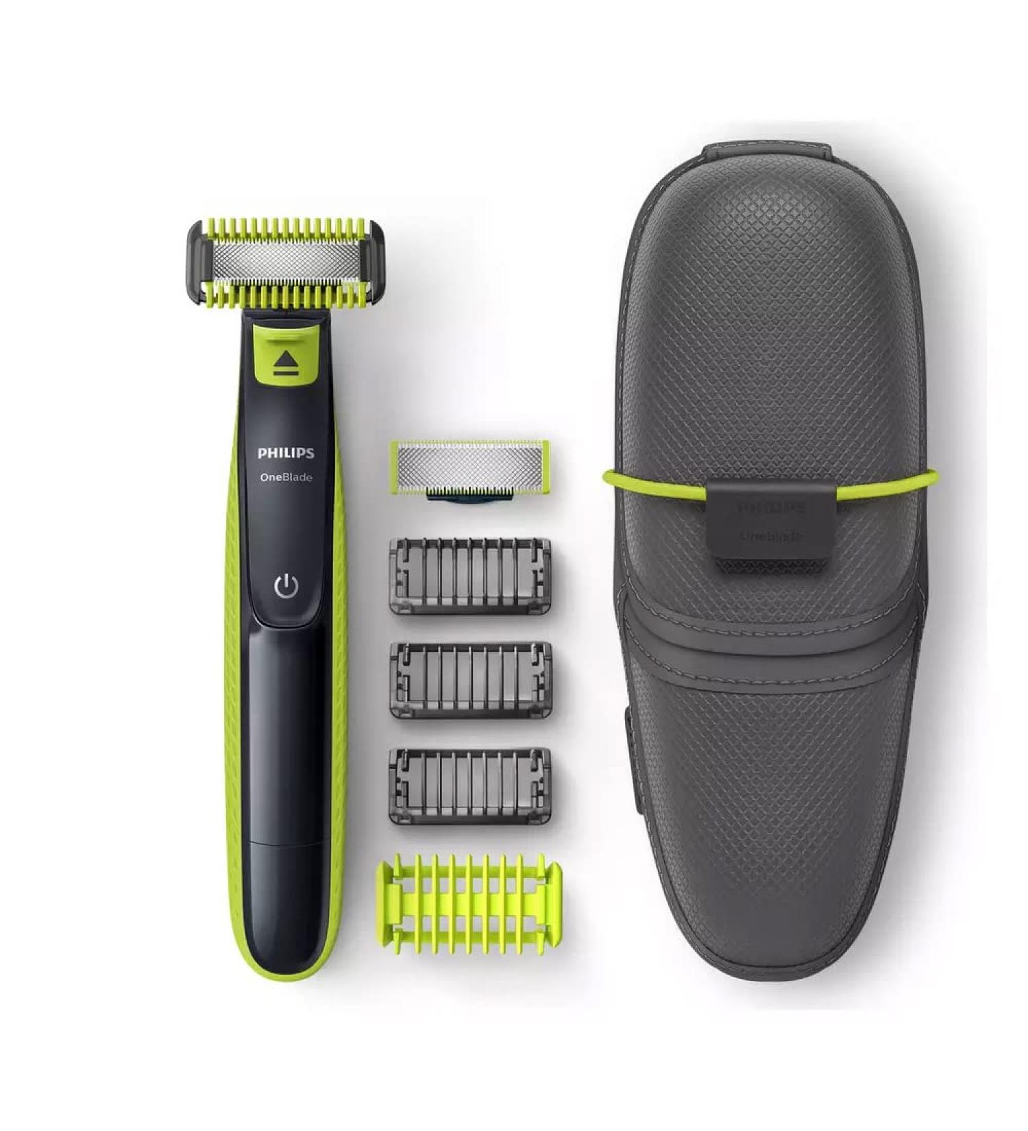 Philips 3 facial combs with one blade for face and body