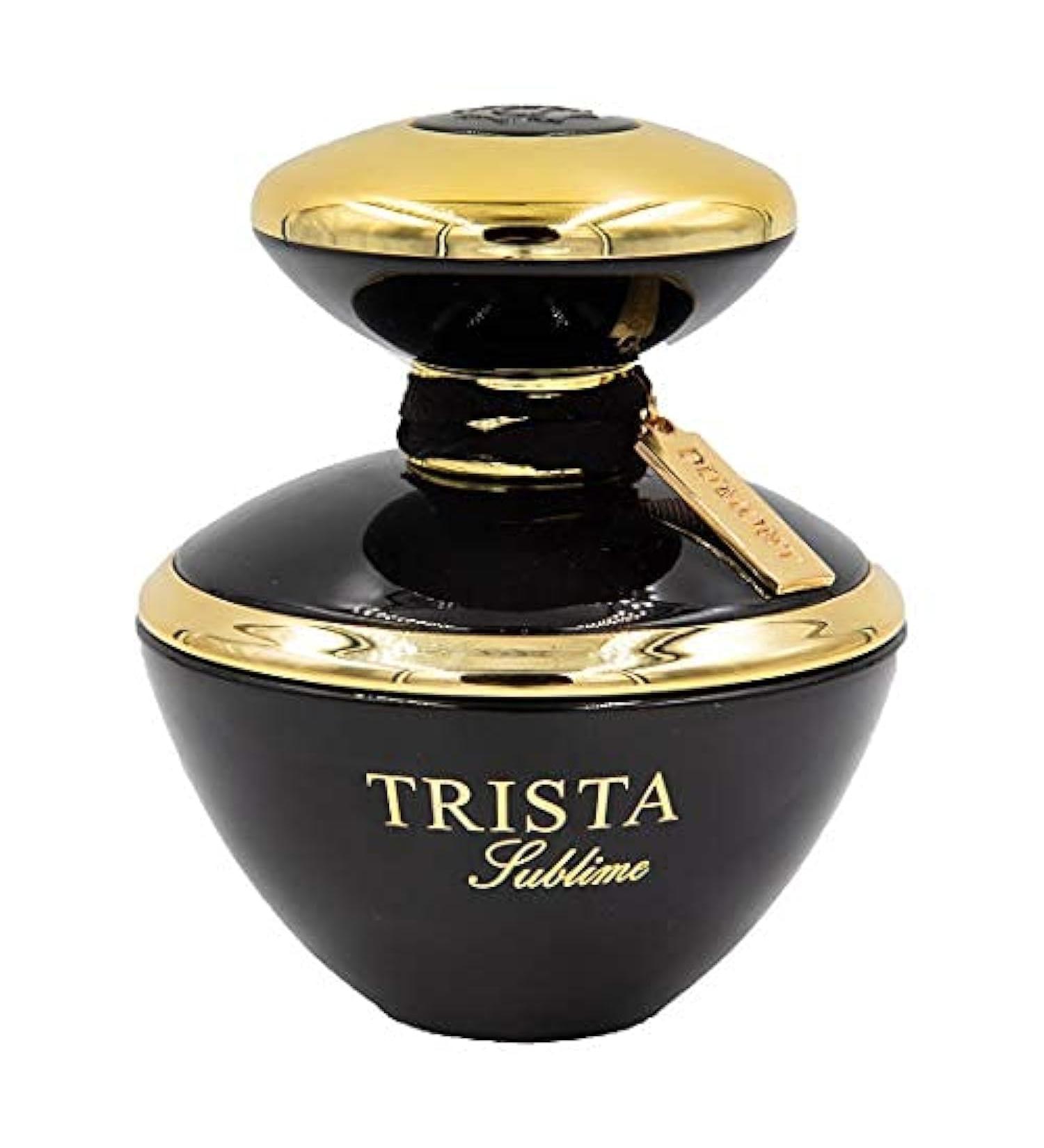 Dumont TRISTA SUBLIME POUR FEMME - 3.4oz - Perfume for Women - Floral Feminine Woody Musk & Romantic Scent - Long Lasting Cologne Mist & Body Spray - for Her - Buy Online on GoSupps.com