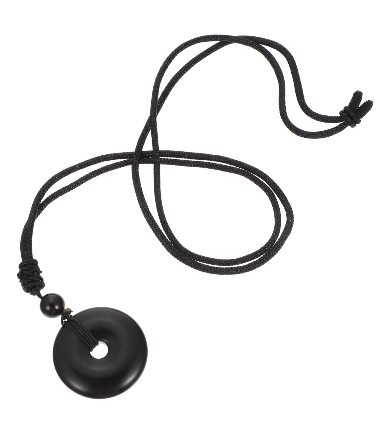 Minkissy 2-Pack Necklace with Safety Buckle | Chinese Festival Accessory | Elegant Crystal Decor for Men & Women - Buy Online on GoSupps.com