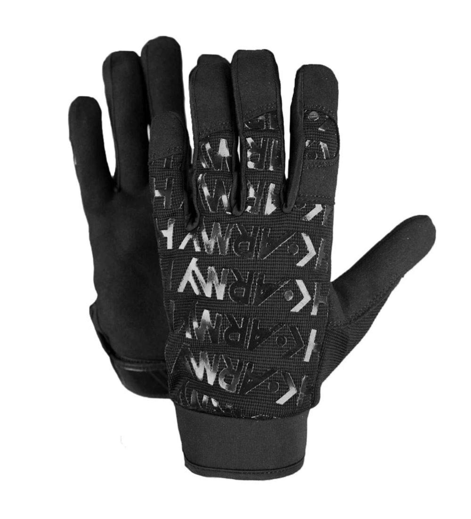 HK Army HSTL Line Full Finger Gloves Large Black