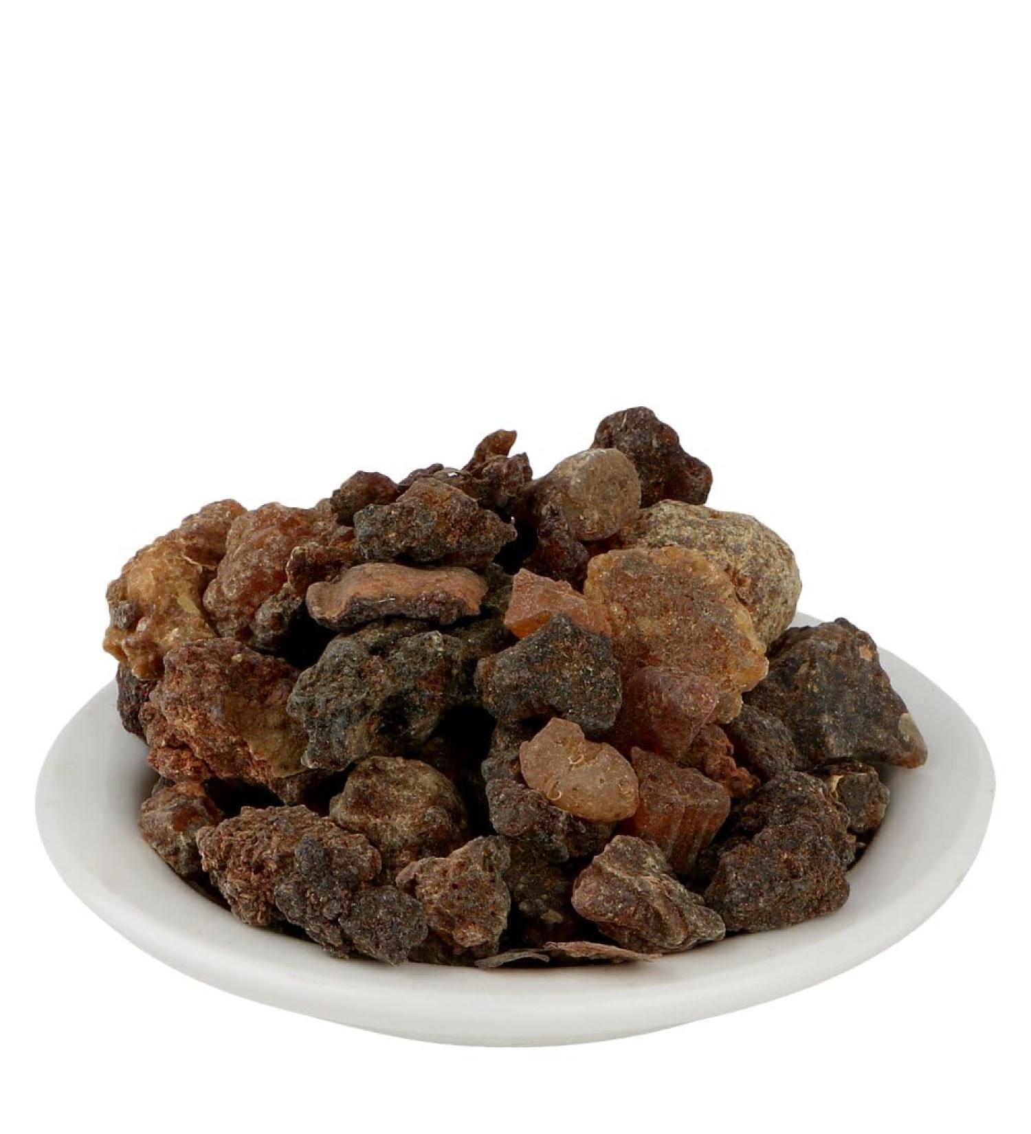 RAW HERBS/JADI BOOTI DREID BIJABOL HIRABOL MURMUKHI MUR MAKKI COMMIPHORA MYRRHA NEES (100GM)