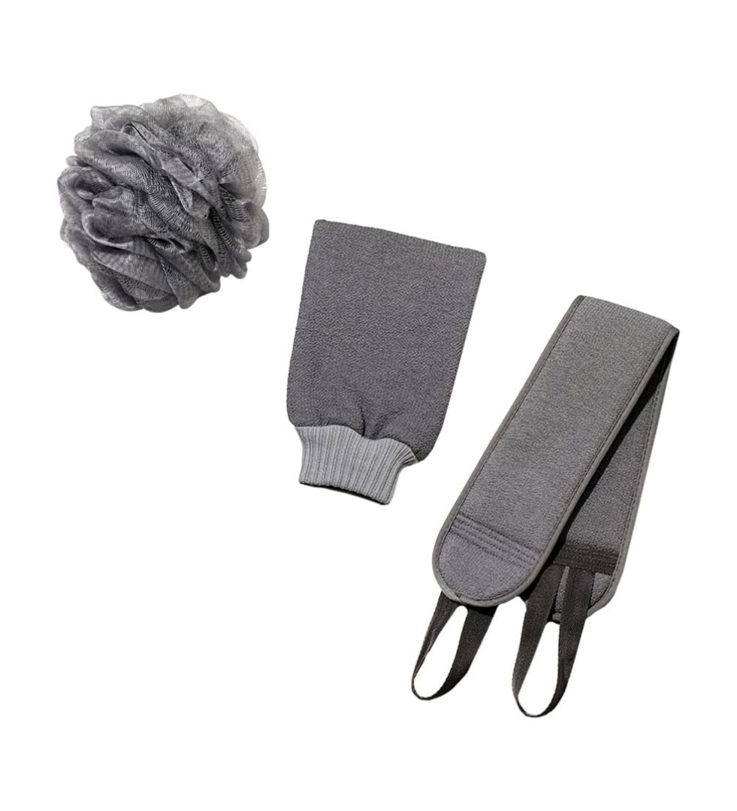 FOMIYES Bath Towel Set - Loofah Gloves Body Scrubbers & Massage Tools for Luxurious Shower Experience | Buy Internationally - Buy Online on GoSupps.com